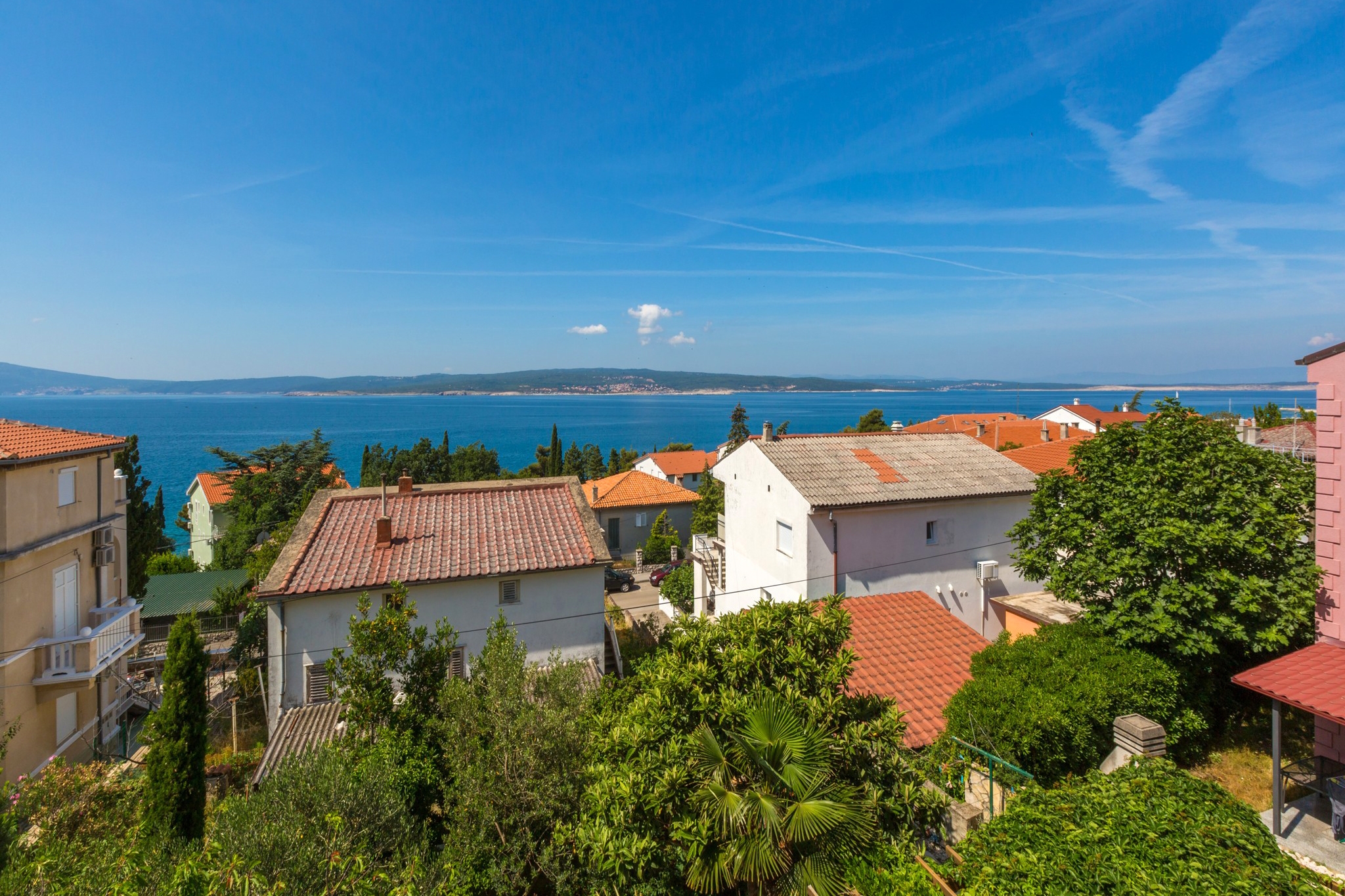One bedroom apartment with balcony and sea view Crikvenica  A-b