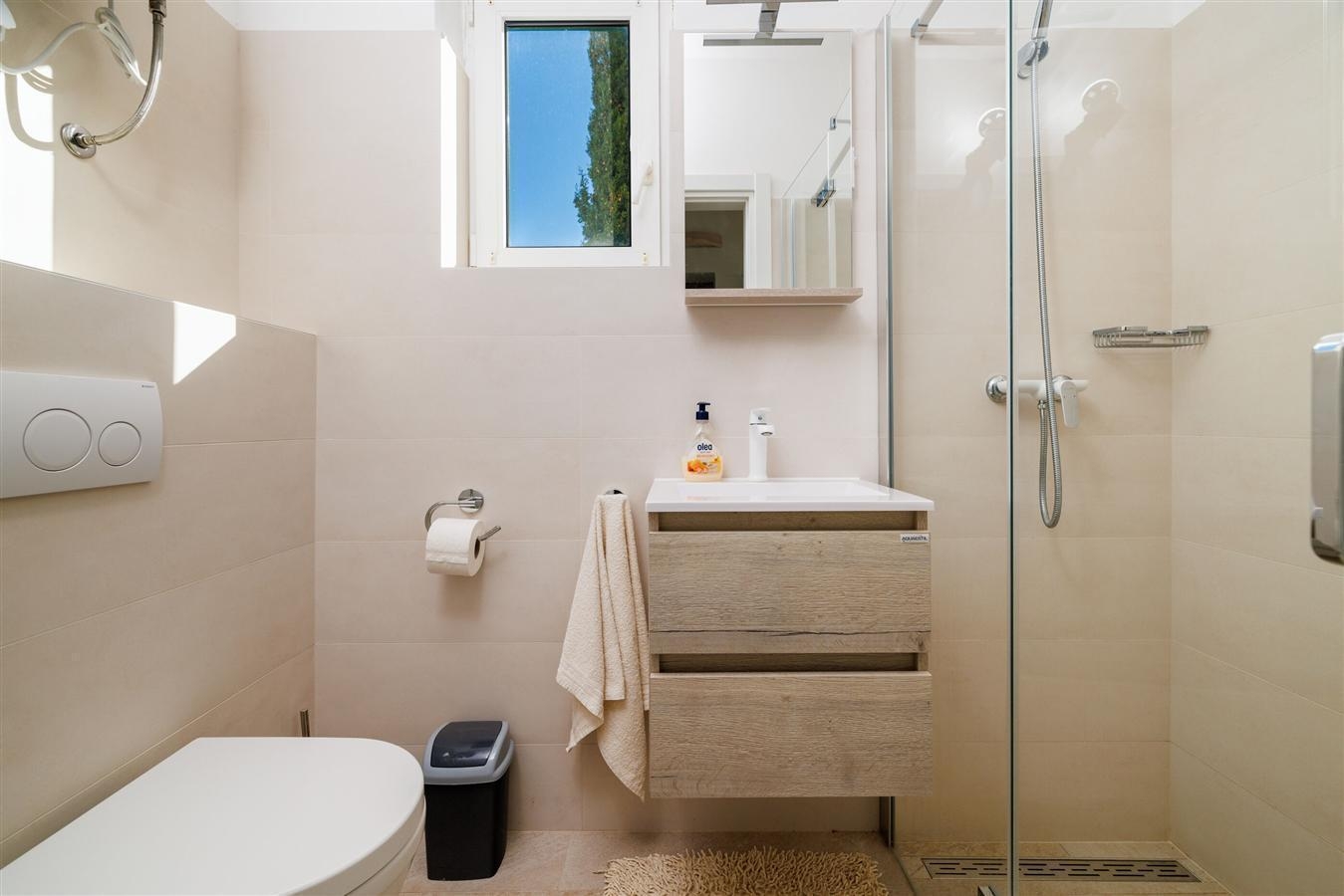 One bedroom apartment with balcony and sea view Crikvenica  A-b
