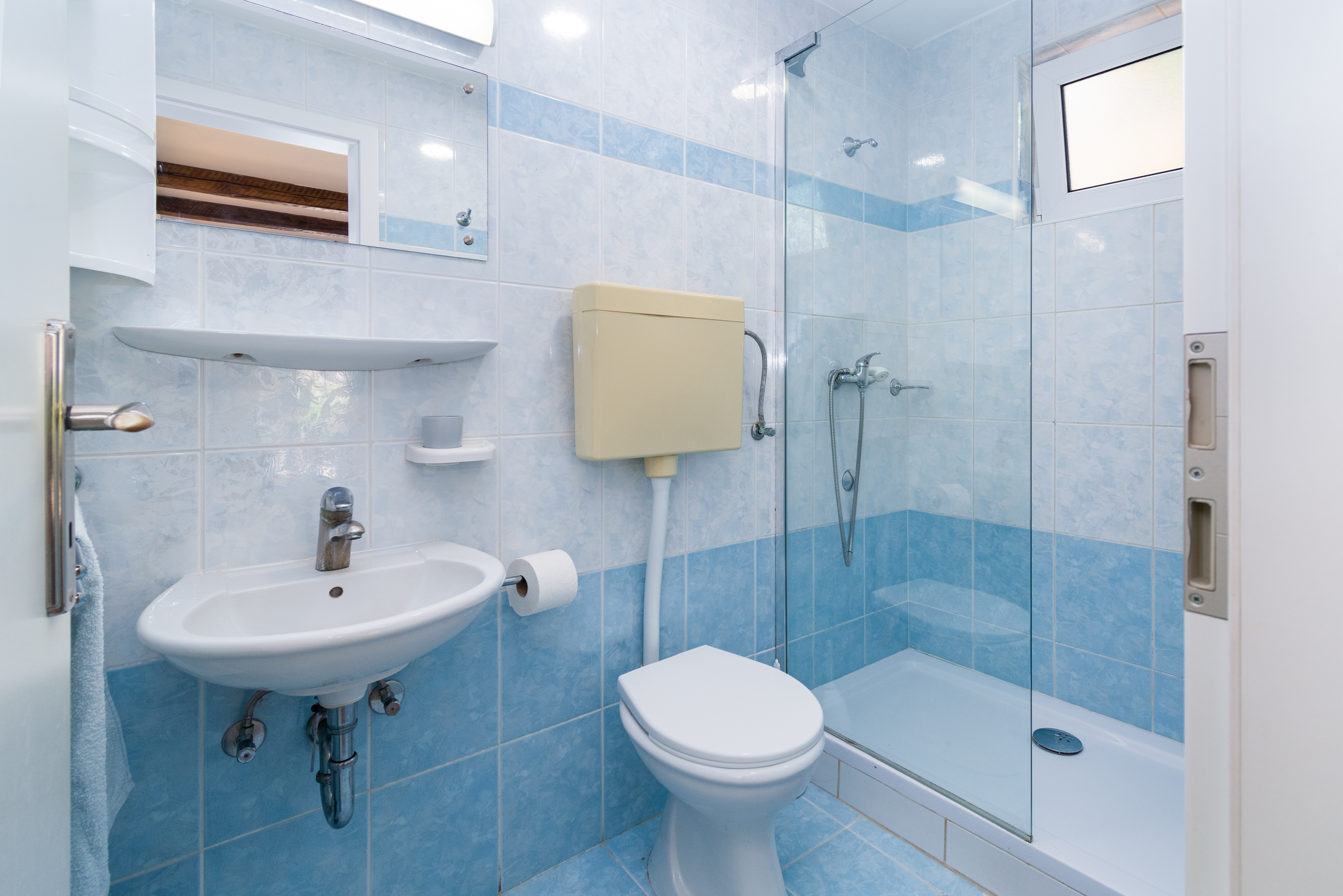 Studio flat with terrace and sea view Crikvenica  AS-a