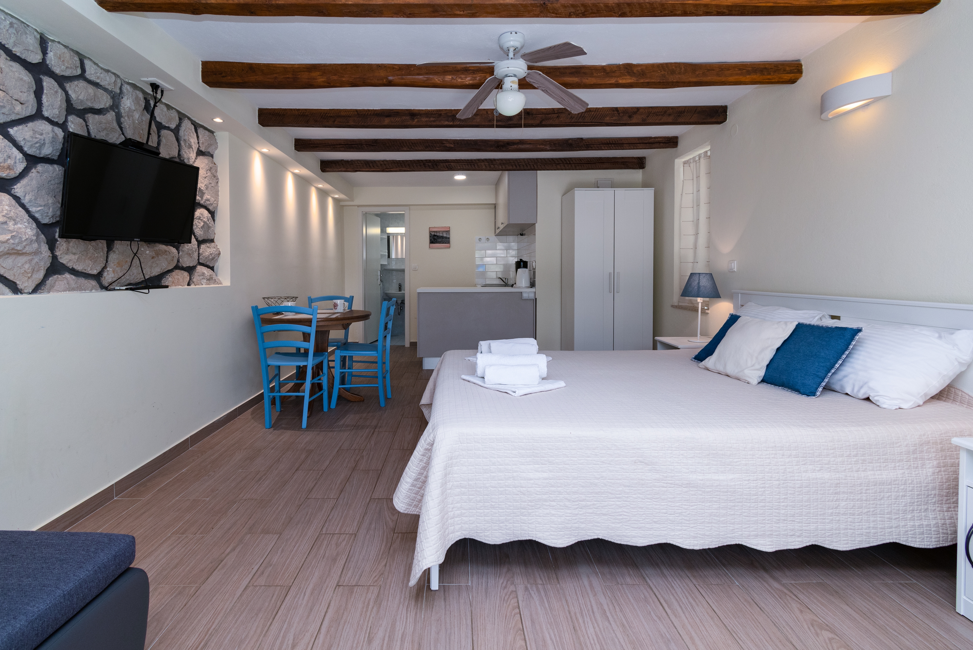 Studio flat with terrace and sea view Crikvenica  AS-a