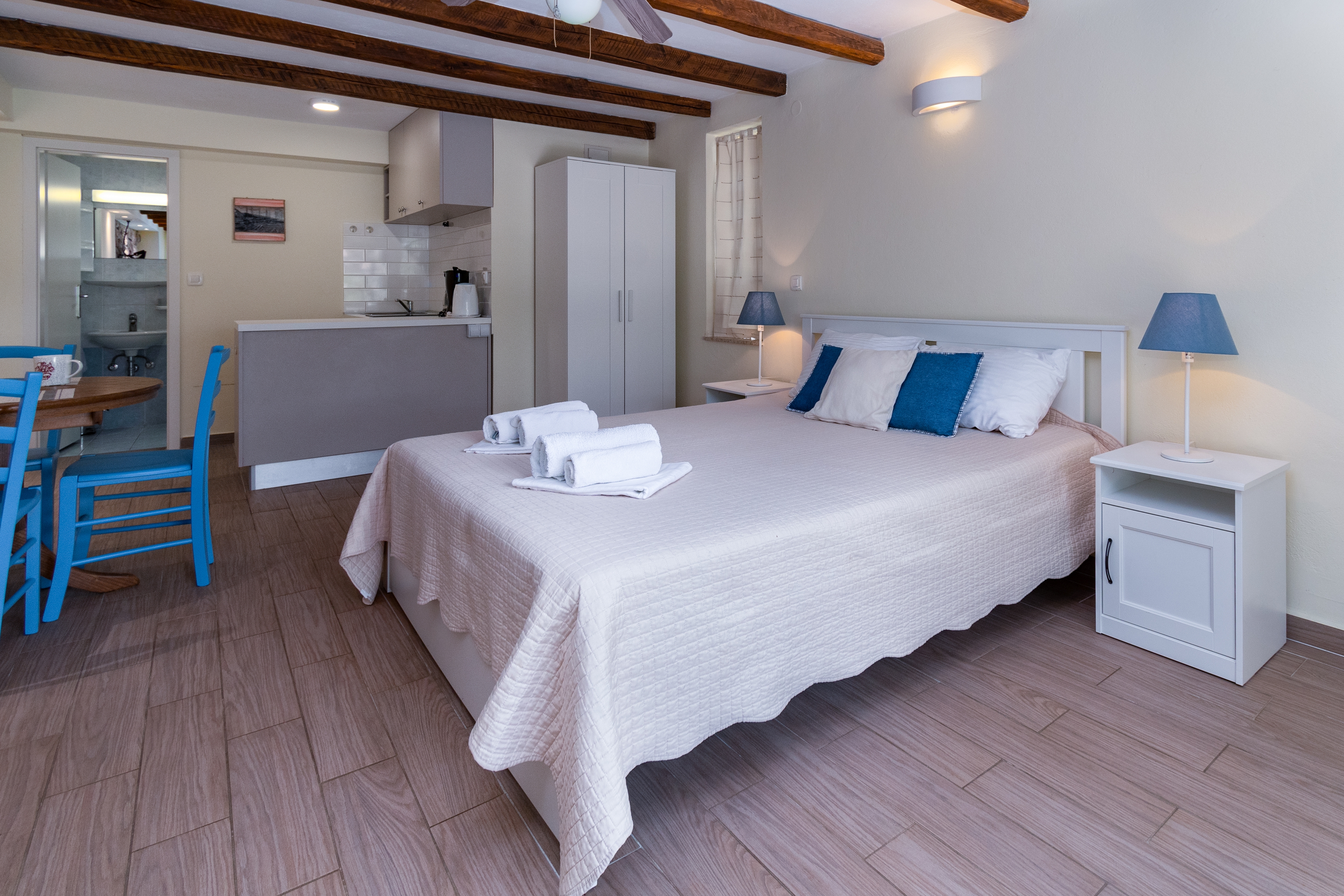 Studio flat with terrace and sea view Crikvenica  AS-a