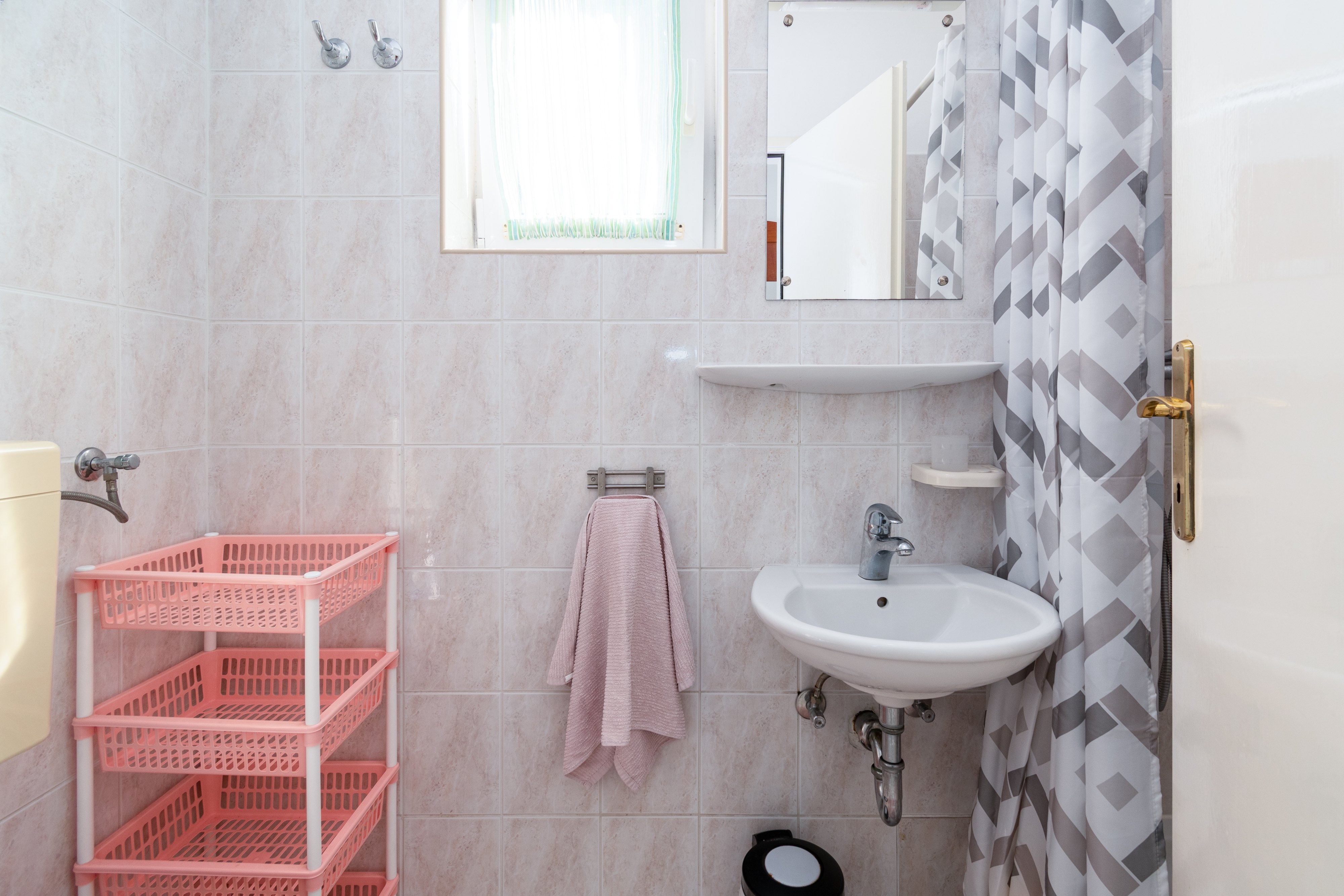 Studio flat with balcony and sea view Crikvenica  AS-b