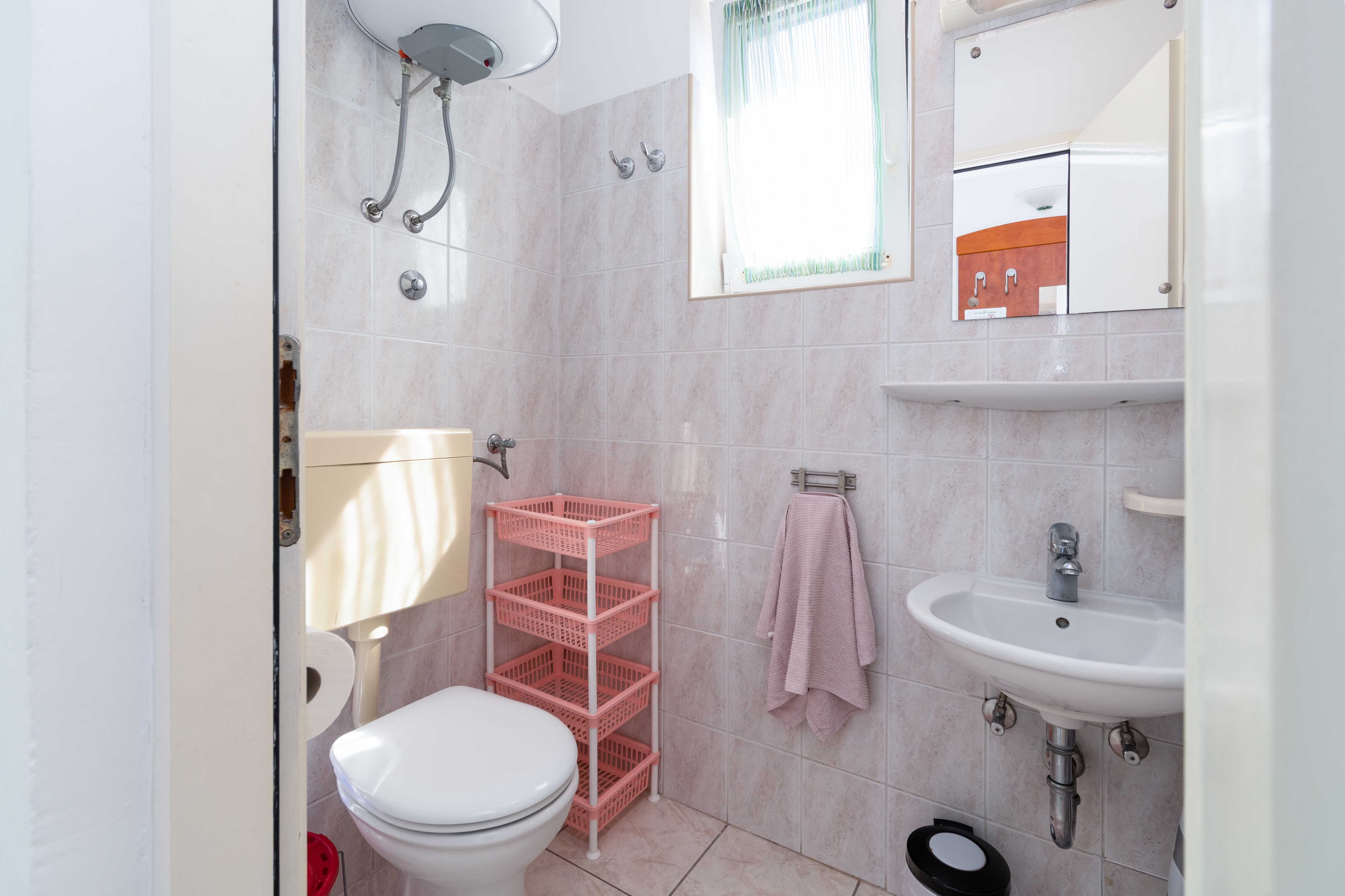 Studio flat with balcony and sea view Crikvenica  AS-b