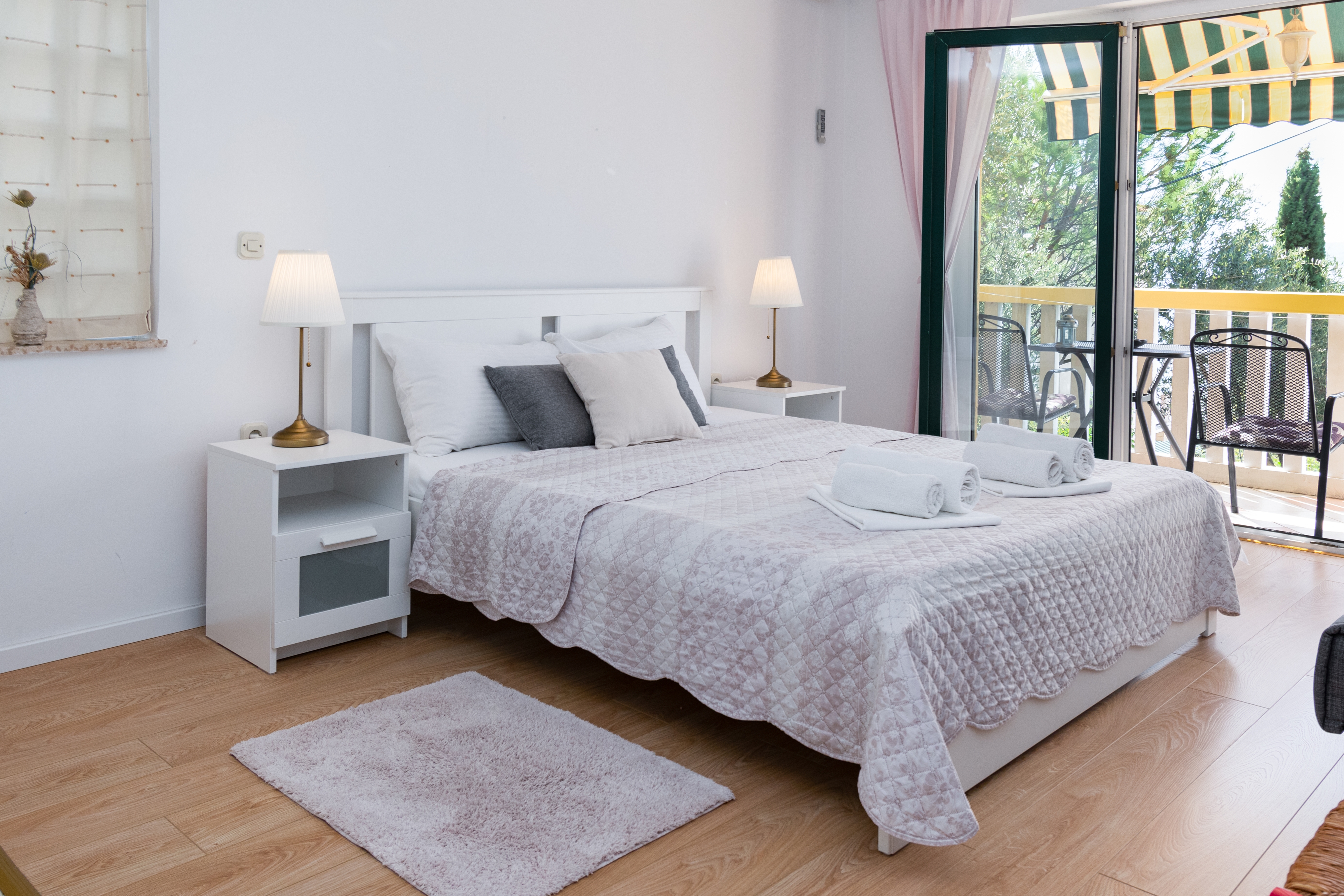 Studio flat with balcony and sea view Crikvenica (AS-5585-b)