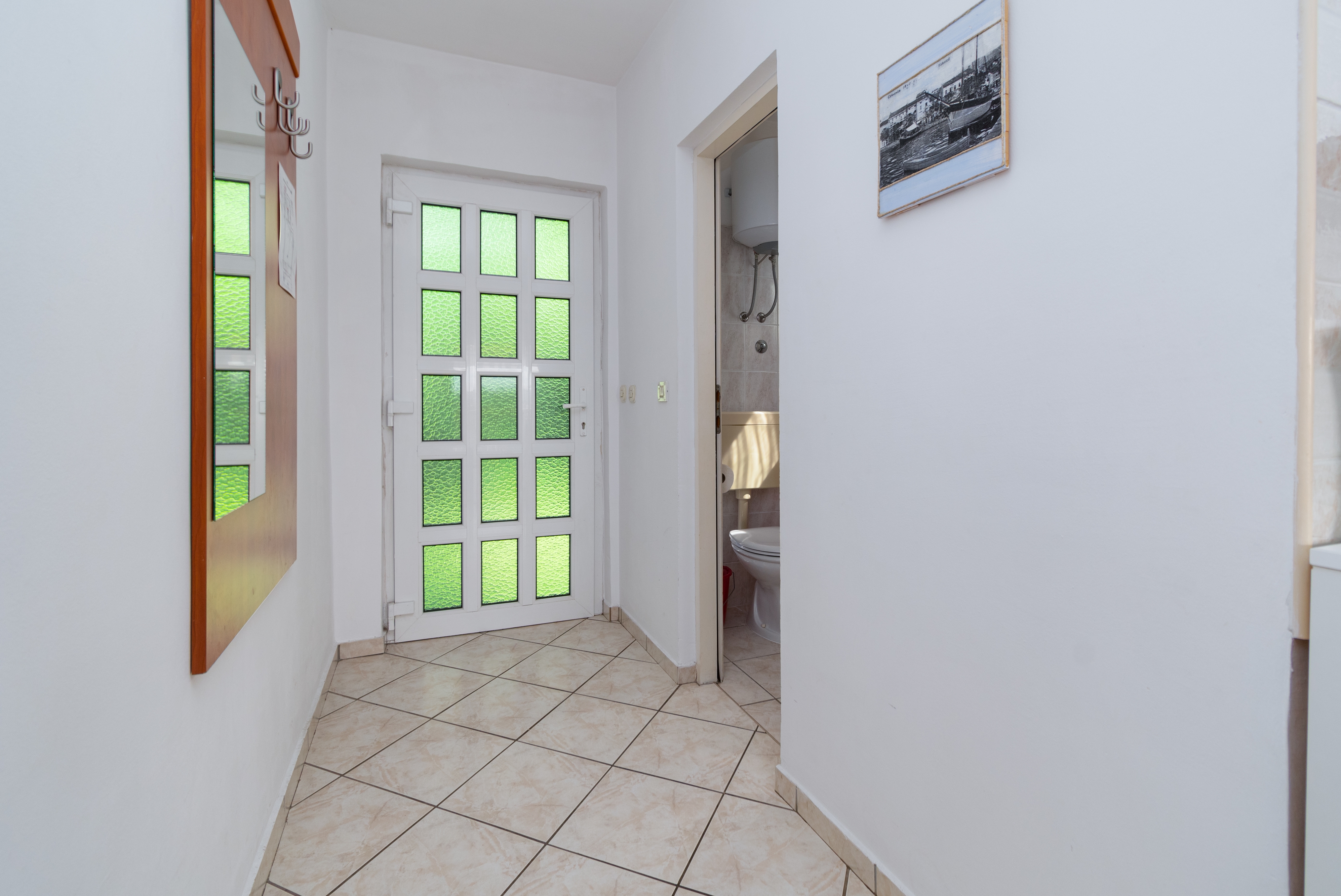 Studio flat with balcony and sea view Crikvenica  AS-b