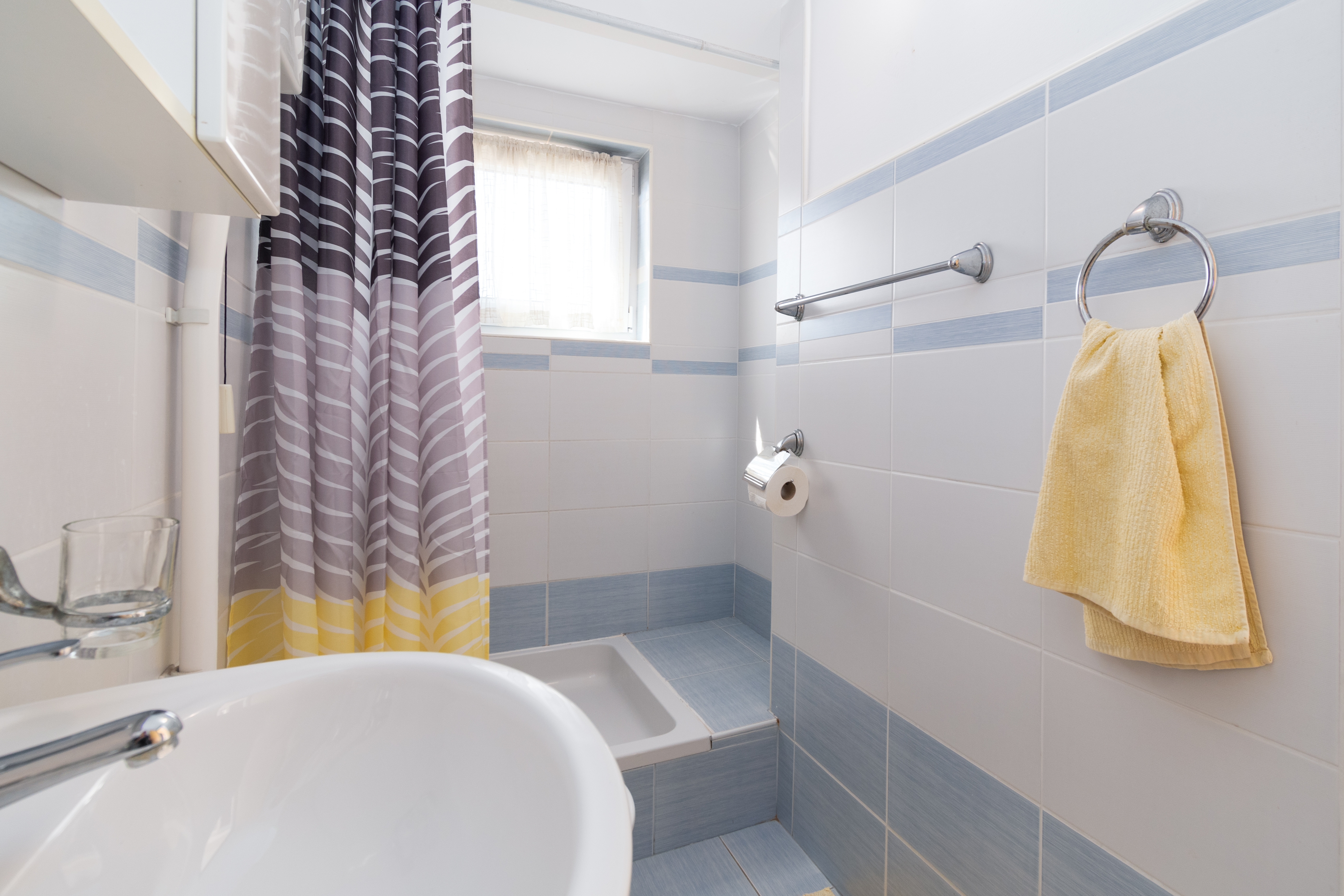 Studio flat with terrace and sea view Crikvenica  AS-c