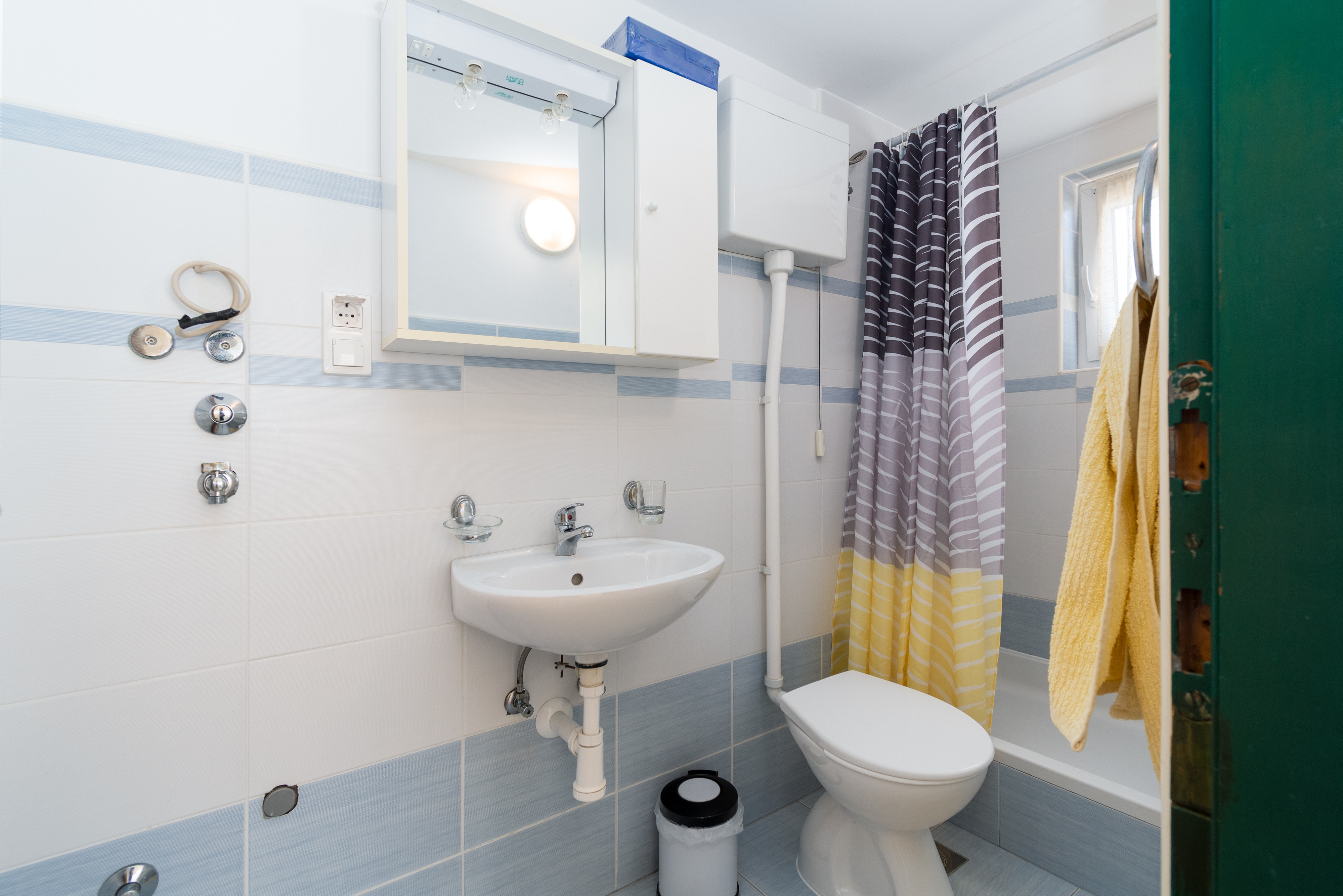 Studio flat with terrace and sea view Crikvenica  AS-c