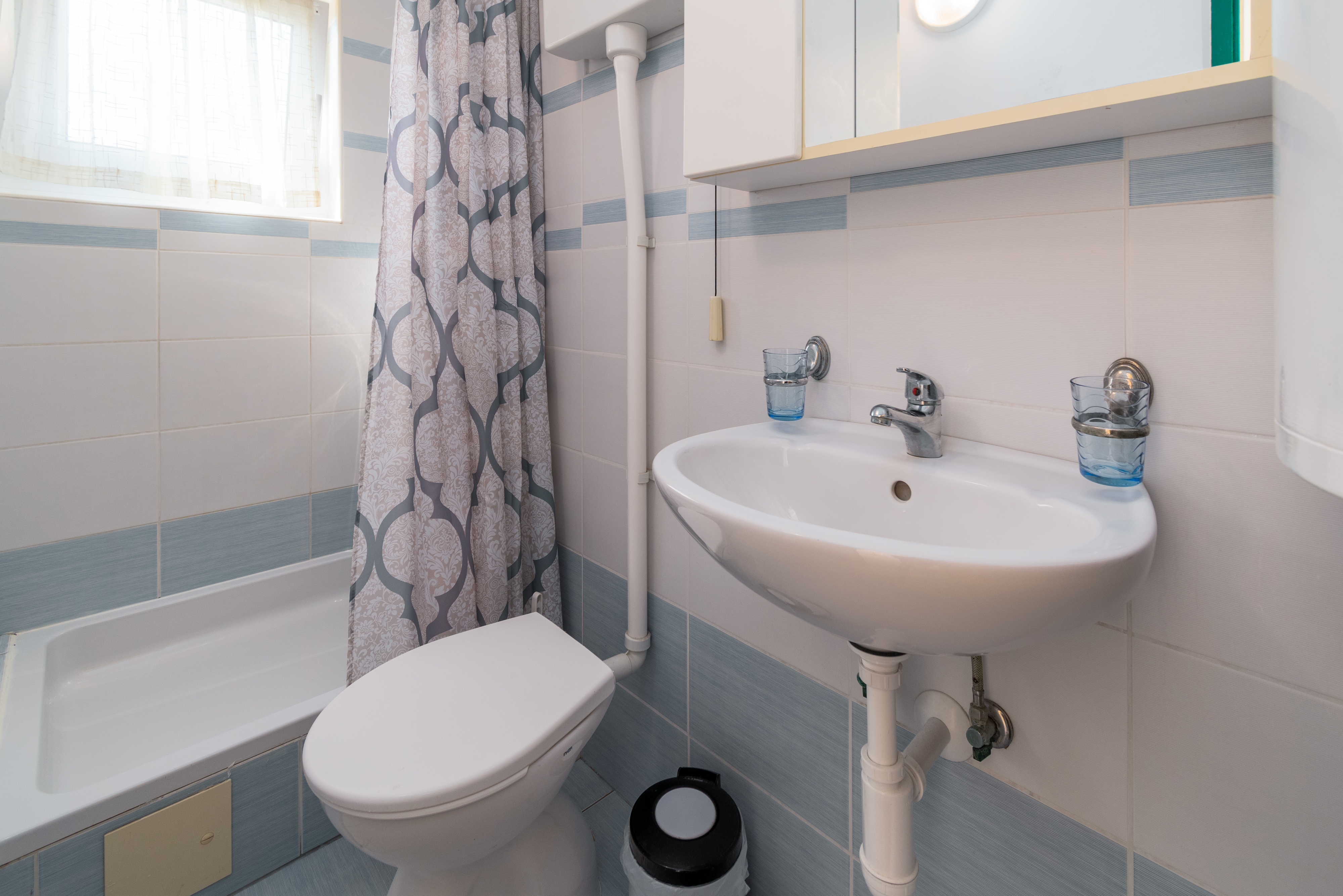 Studio flat with terrace and sea view Crikvenica  AS-d