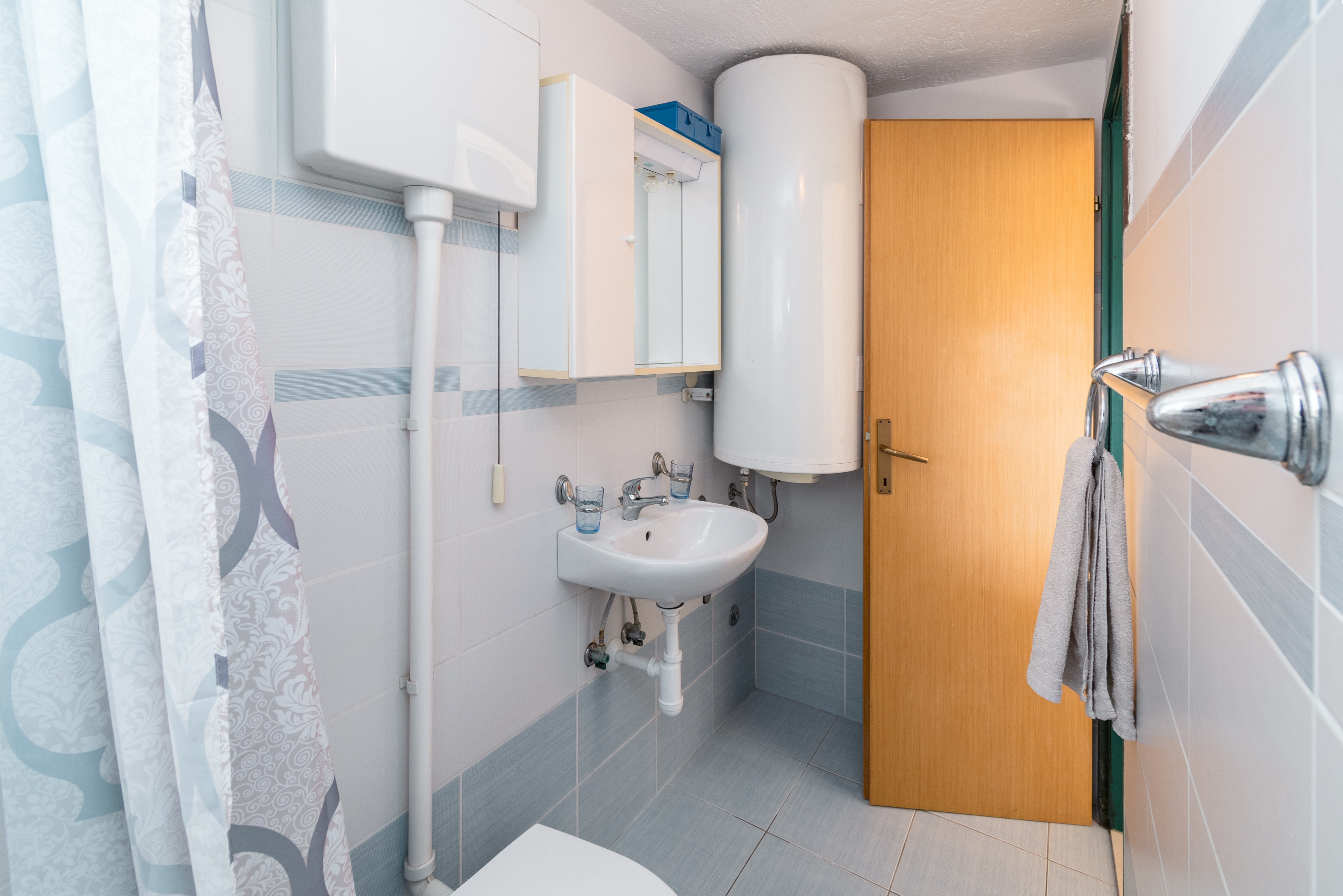 Studio flat with terrace and sea view Crikvenica  AS-d
