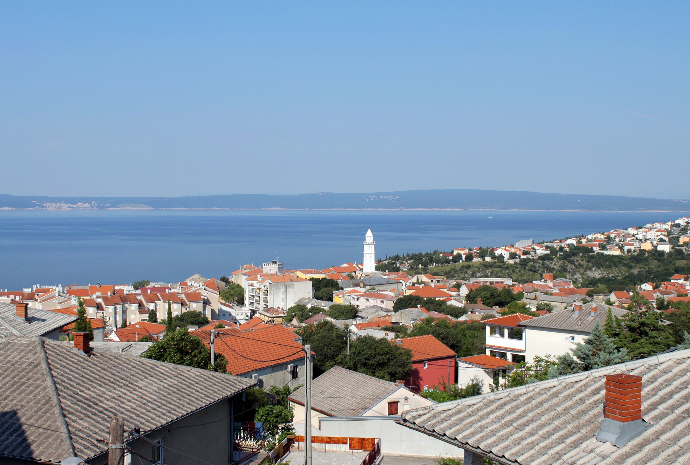 Two bedroom apartment with terrace and sea view Novi Vinodolski  A-a