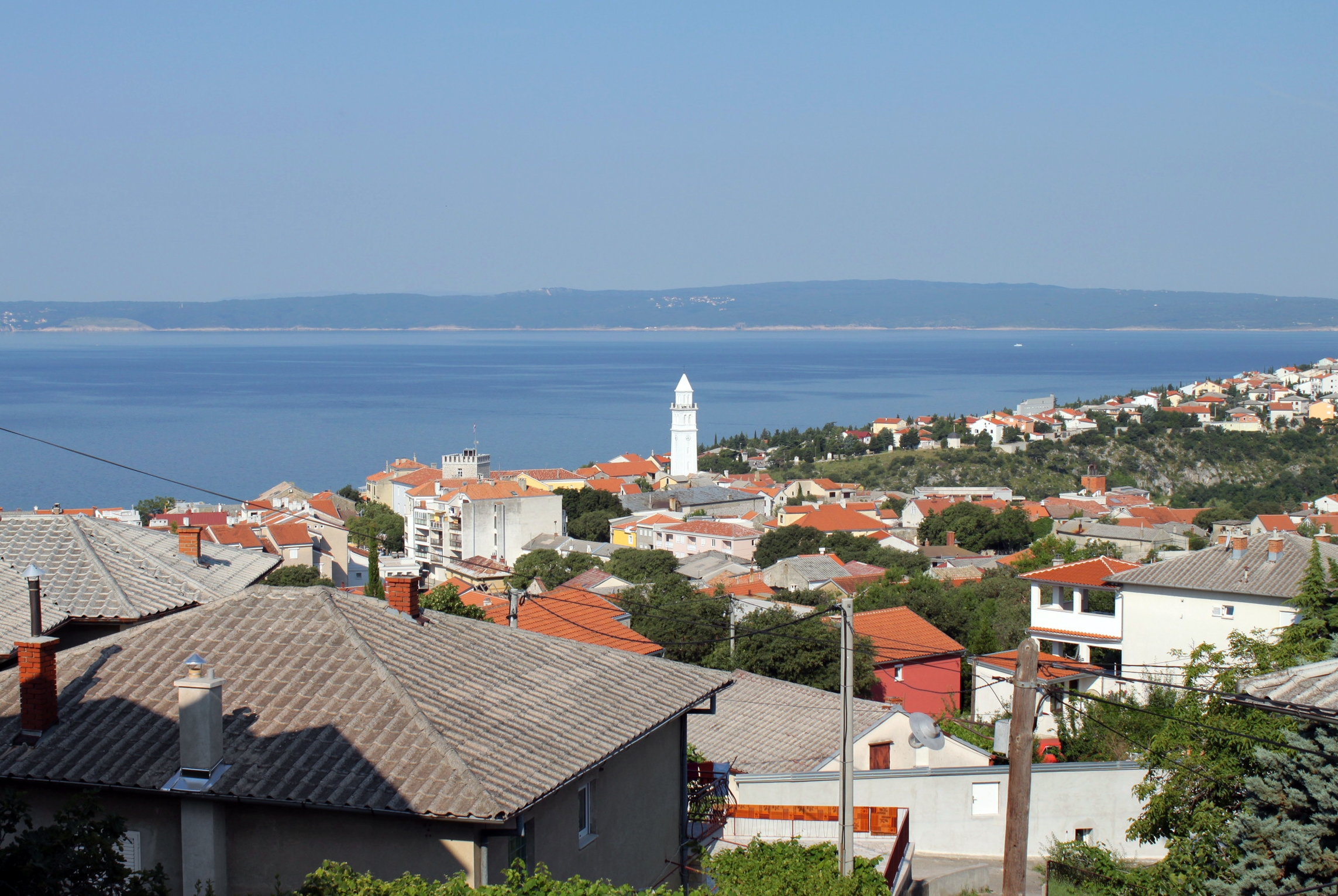 Two bedroom apartment with terrace and sea view Novi Vinodolski  A-a