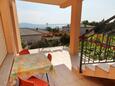 Shared terrace Novi Vinodolski, Shared terrace in the room, s pogledom na more i WIFI.