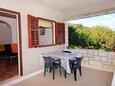 Terrasse Tri Žala, Terrasse dans l’hébergement en type studio-apartment, avec la vue sur la mer, animaux acceptés et WiFi.