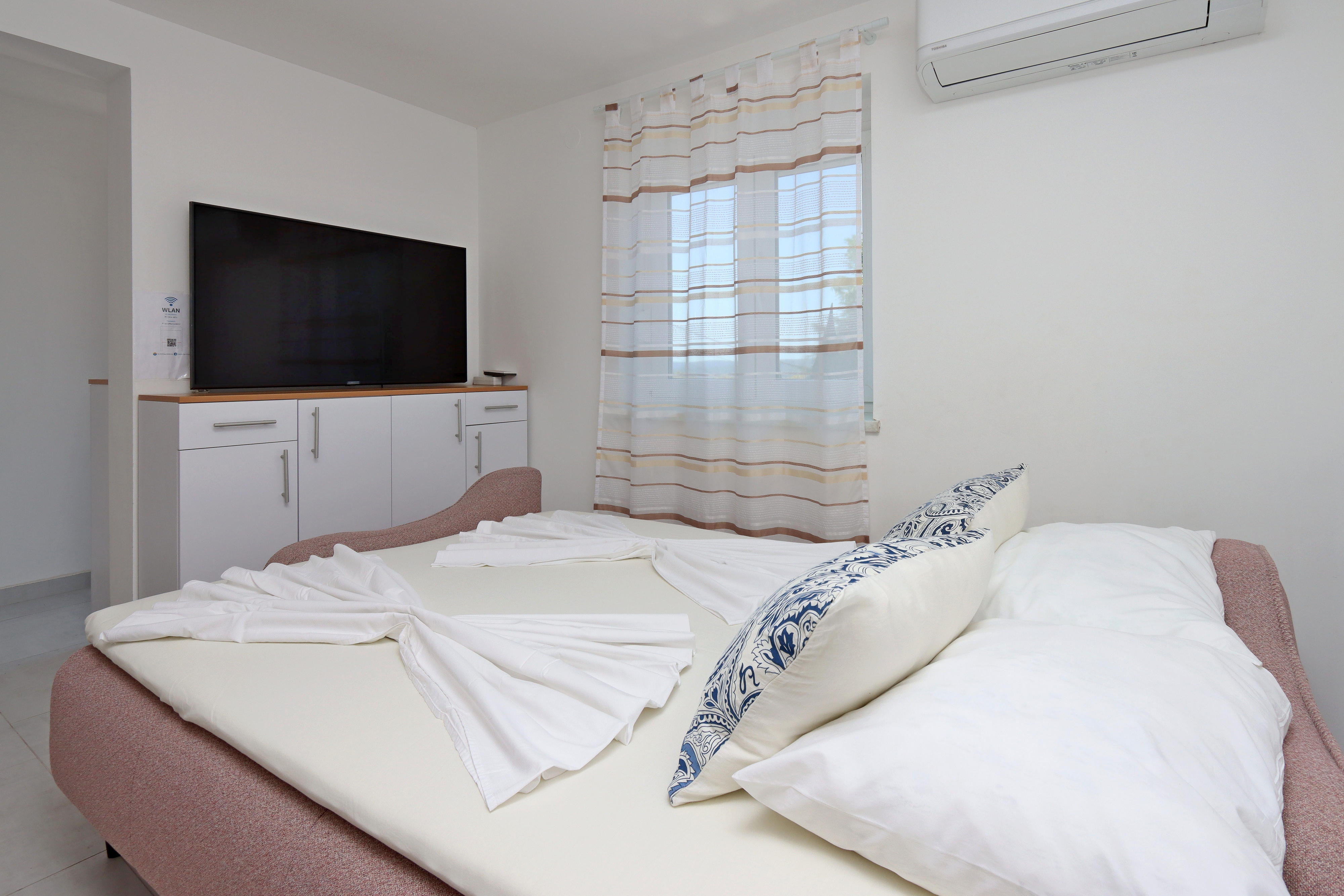 One bedroom apartment with terrace and sea view Dramalj, Crikvenica (A-5592-d)