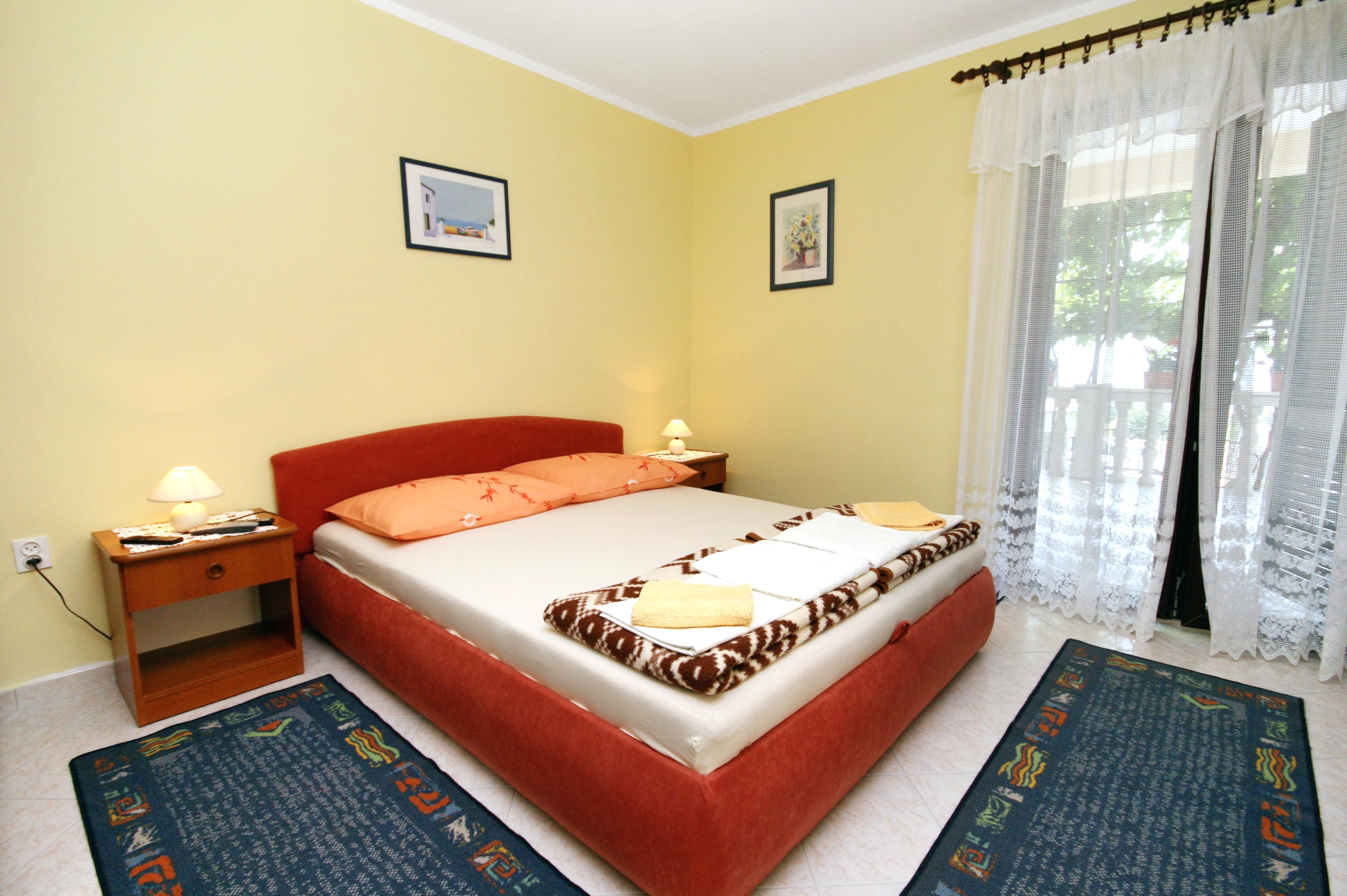 Studio flat with terrace Novi Vinodolski (AS-5593-a)