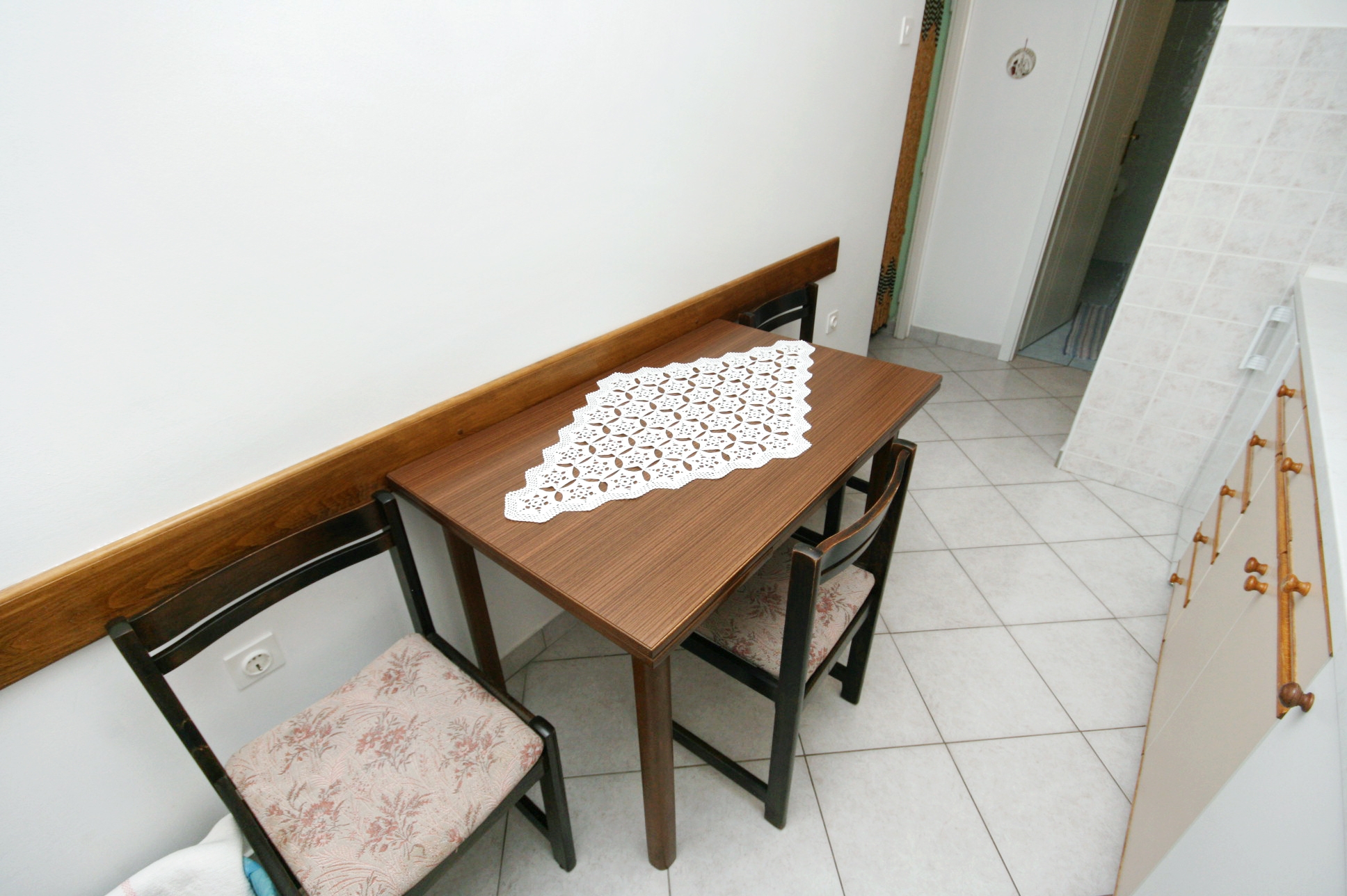 Studio flat with terrace and sea view Novi Vinodolski (AS-5593-b)