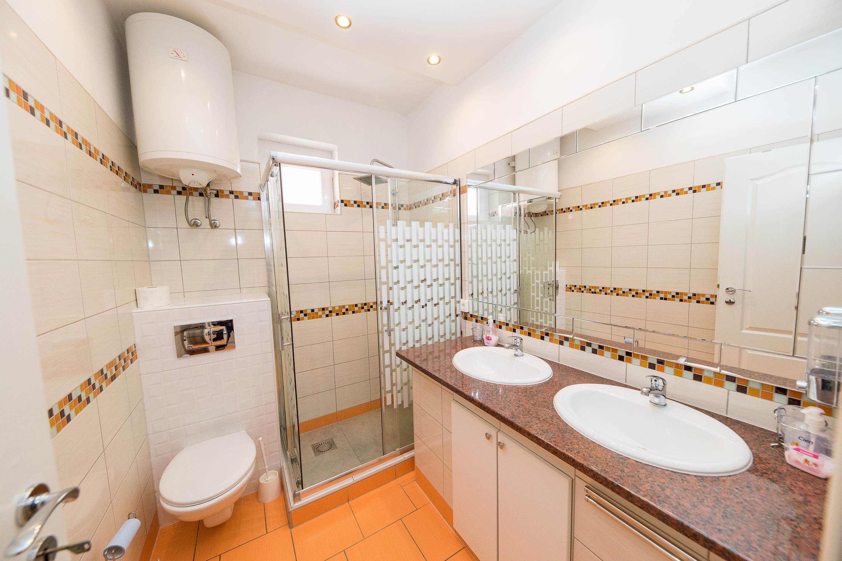 Three bedroom apartment with terrace and sea view Dramalj, Crikvenica  A-c