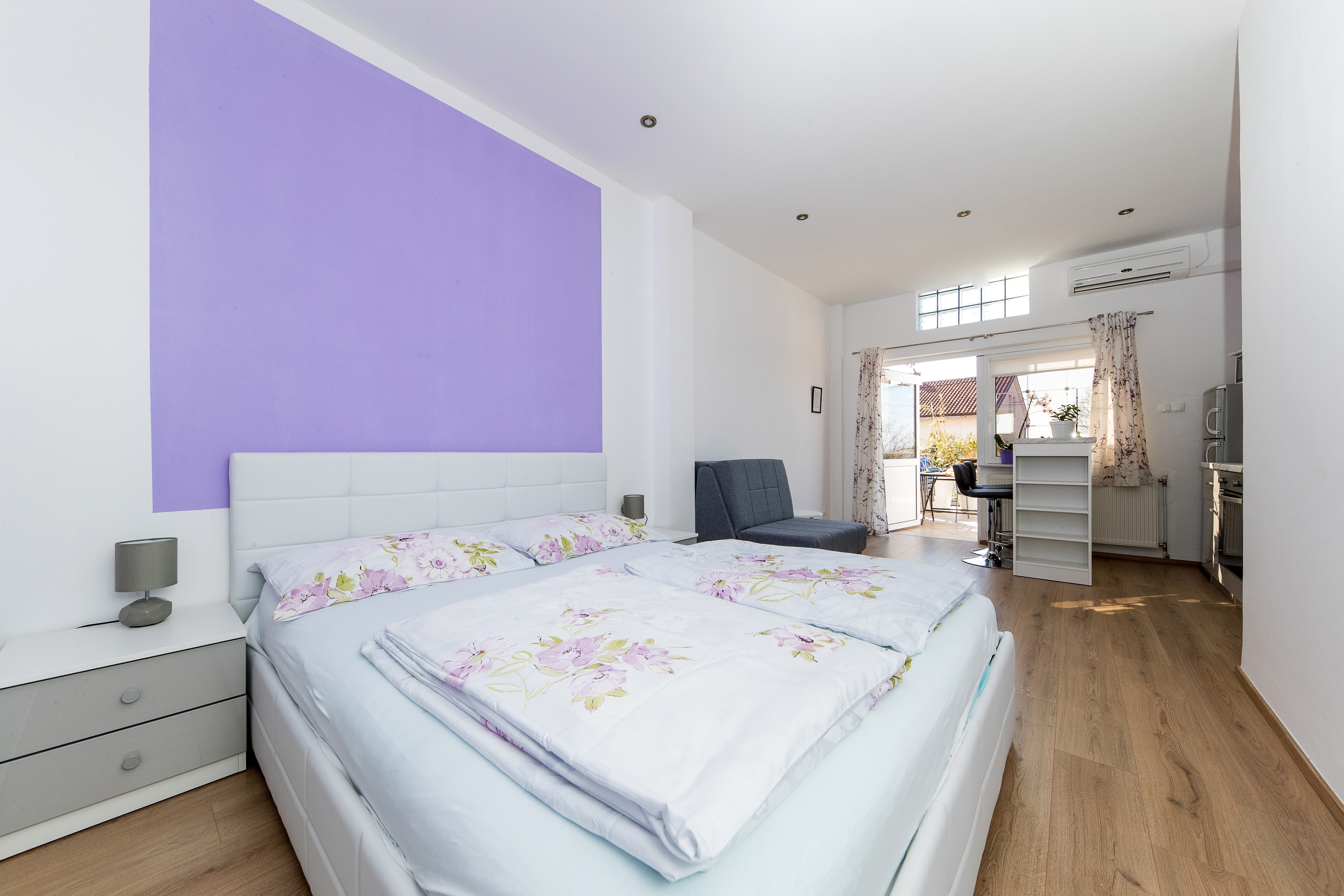 Studio flat with terrace Dramalj, Crikvenica (AS-5594-b)