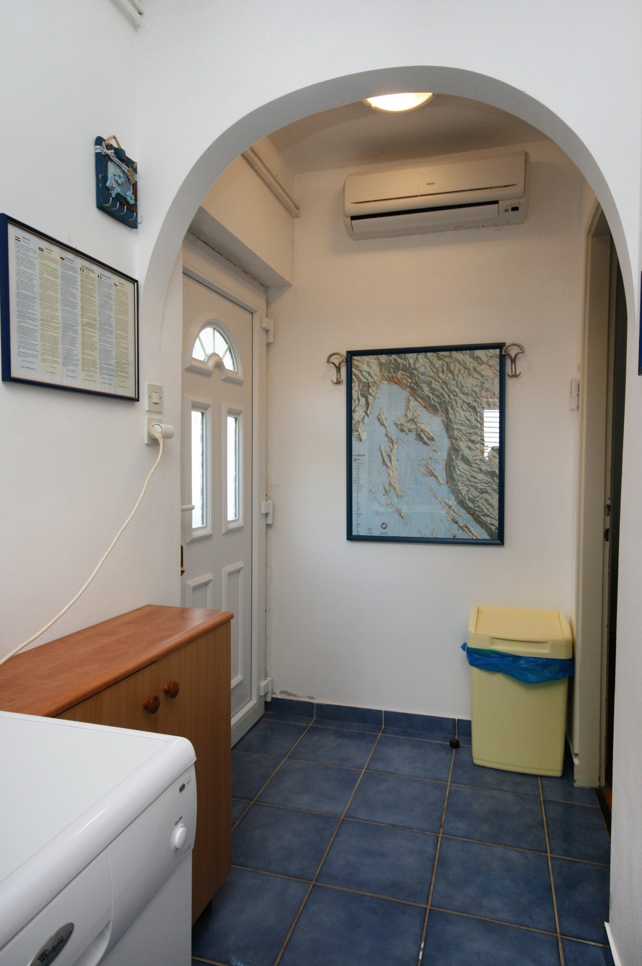One bedroom apartment with terrace and sea view Dramalj, Crikvenica  A-a