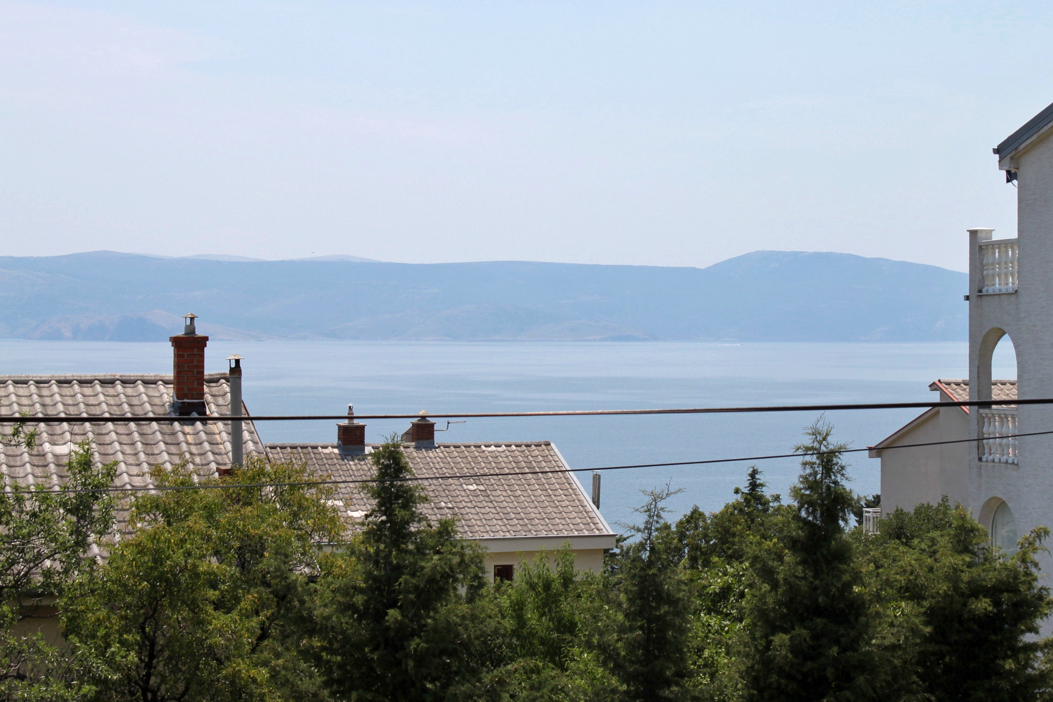 Two bedroom apartment with terrace and sea view Novi Vinodolski  A-b