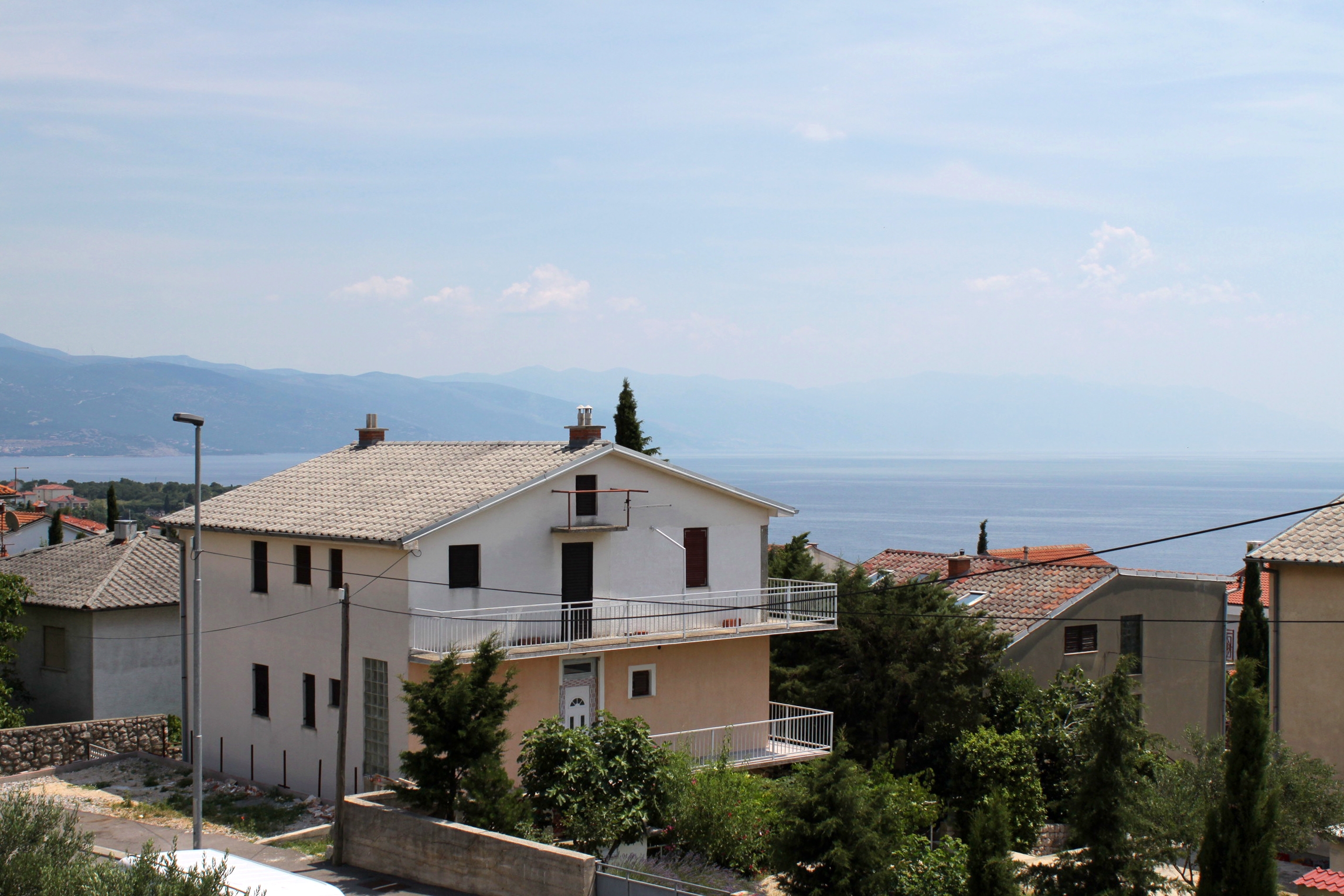 Two bedroom apartment with terrace and sea view Novi Vinodolski  A-b