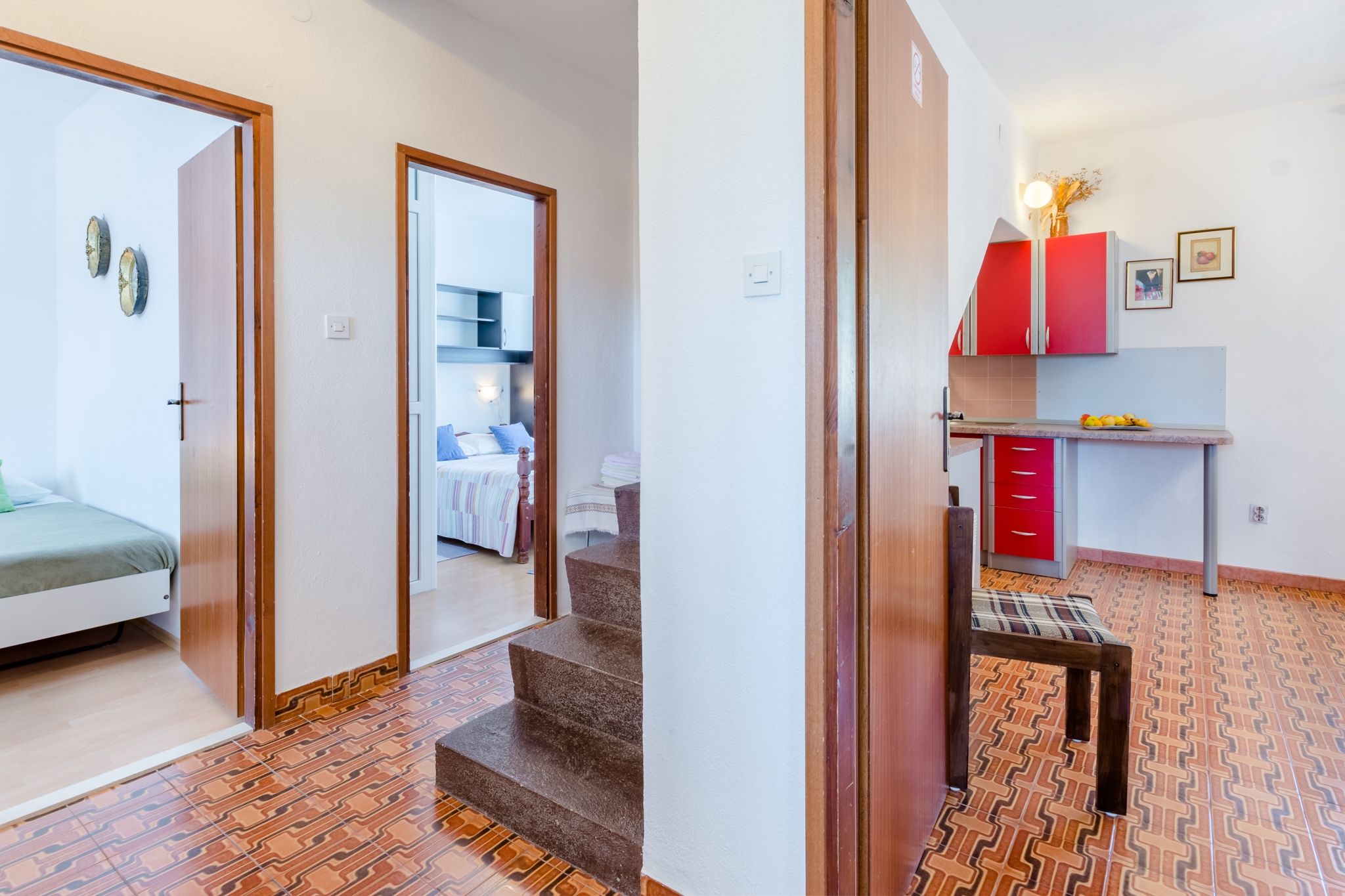 Three bedroom apartment with terrace and sea view Mirca, Brač  A-a