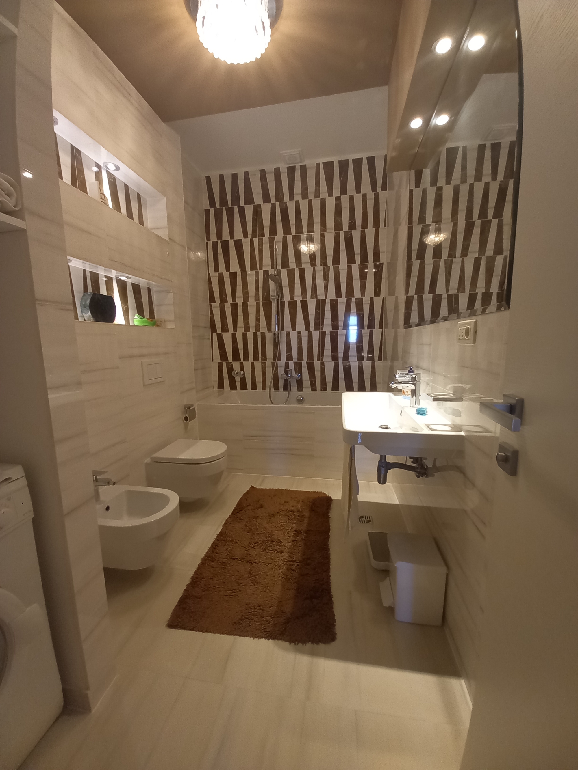 Three bedroom apartment with terrace and sea view Postira, Brač  A-i