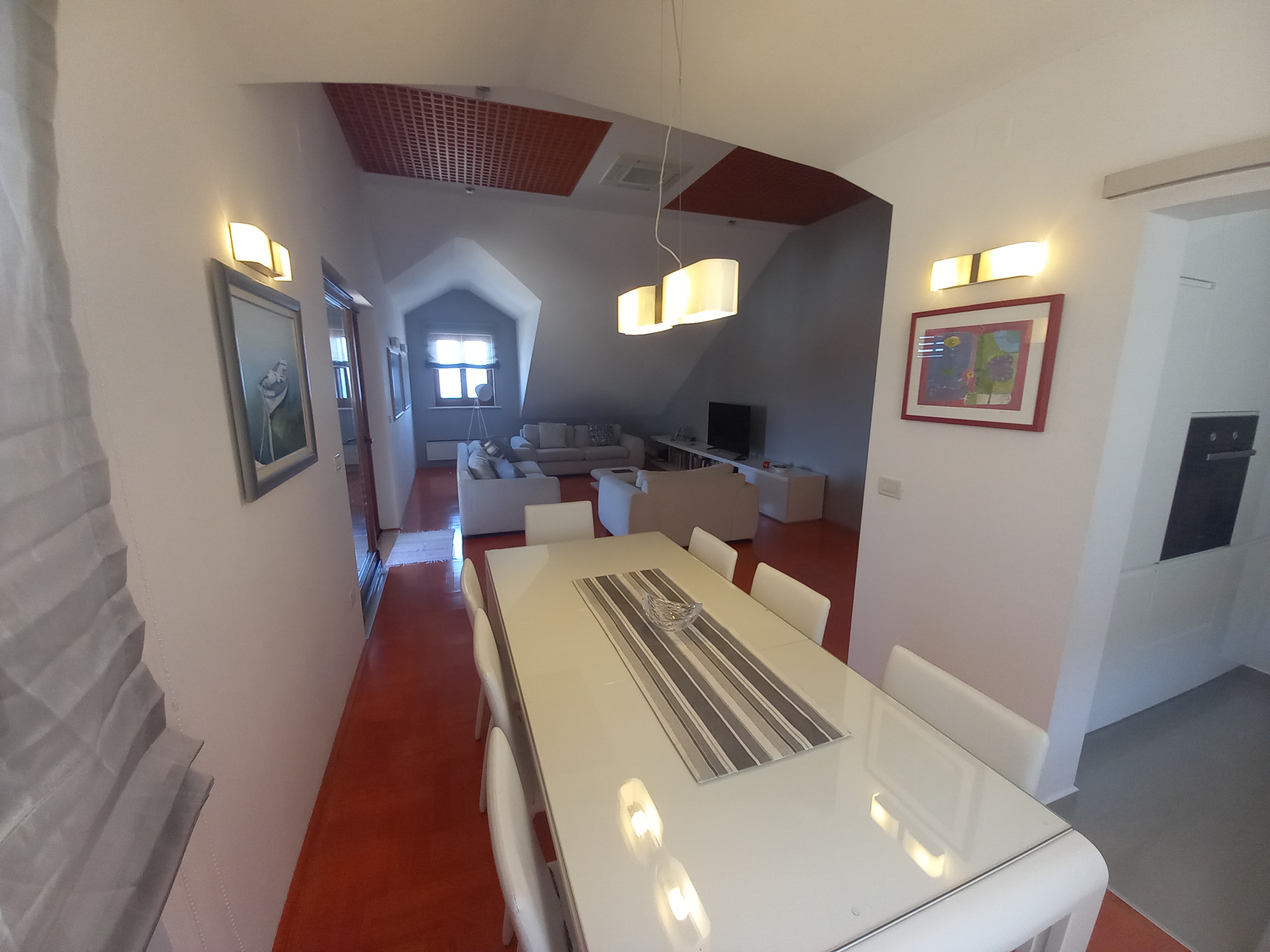 Three bedroom apartment with terrace and sea view Postira, Brač  A-i