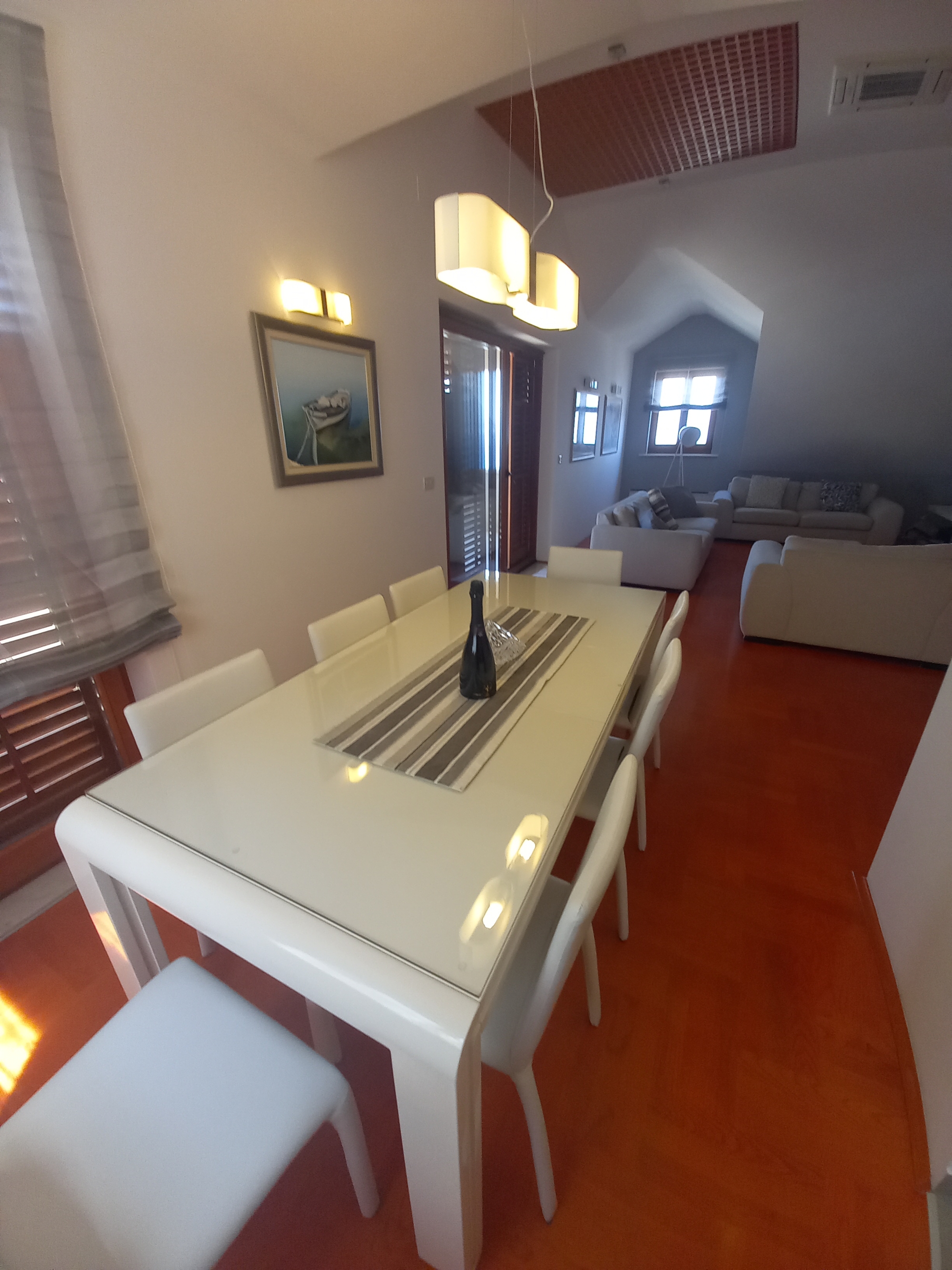 Three bedroom apartment with terrace and sea view Postira, Brač  A-i