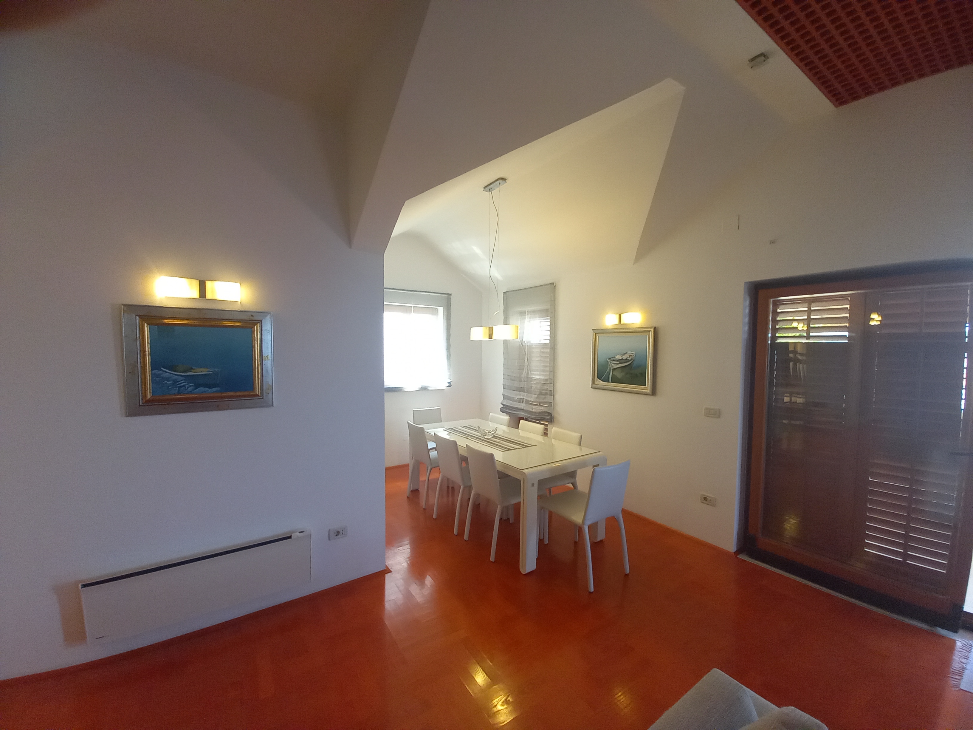 Three bedroom apartment with terrace and sea view Postira, Brač  A-i