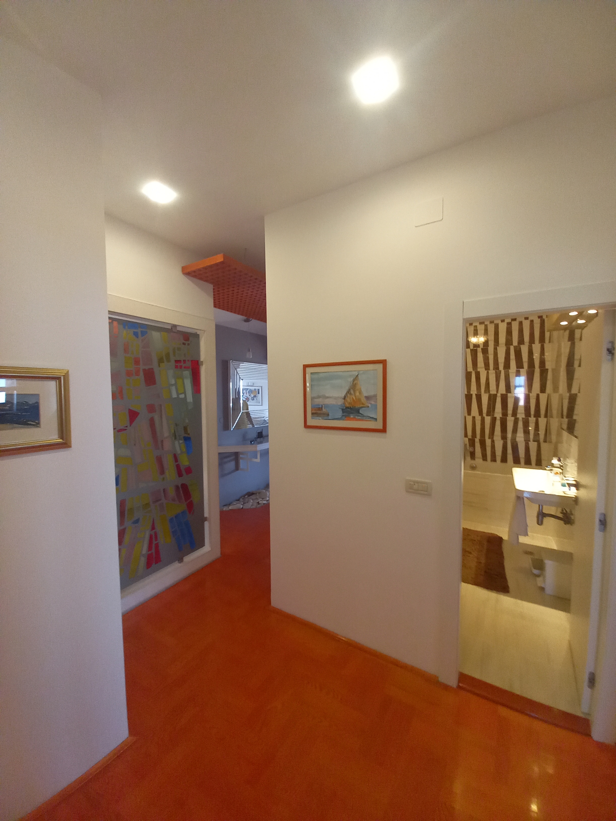 Three bedroom apartment with terrace and sea view Postira, Brač  A-i
