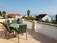 Terrace 1 Sumartin, Terrace 1 in the apartment, with a sea view and WiFi.