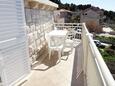 Balcony Sumartin, Balcony in the apartment, with a sea view and WiFi.