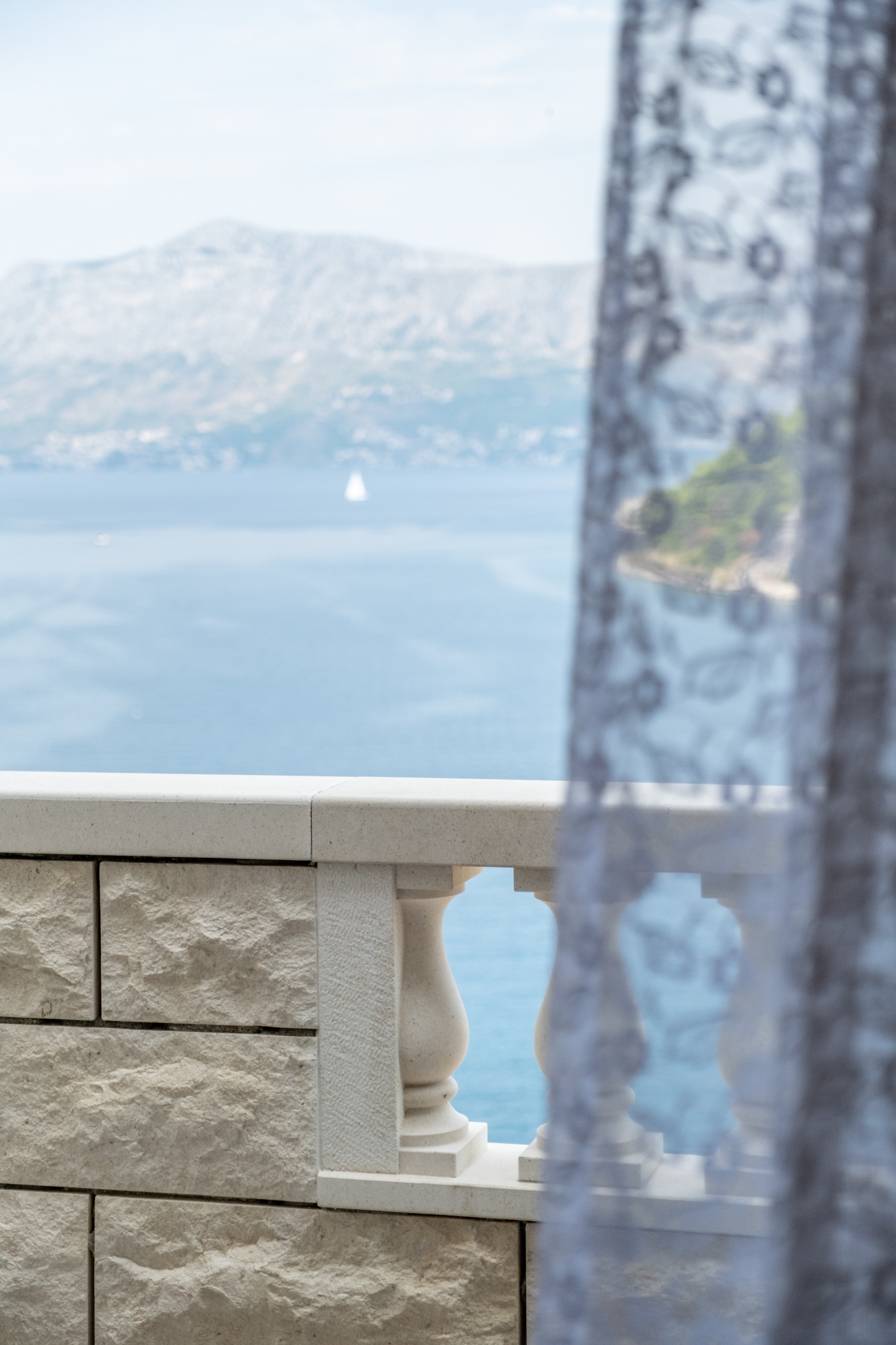 One bedroom apartment with balcony and sea view Pučišća, Brač  A-a