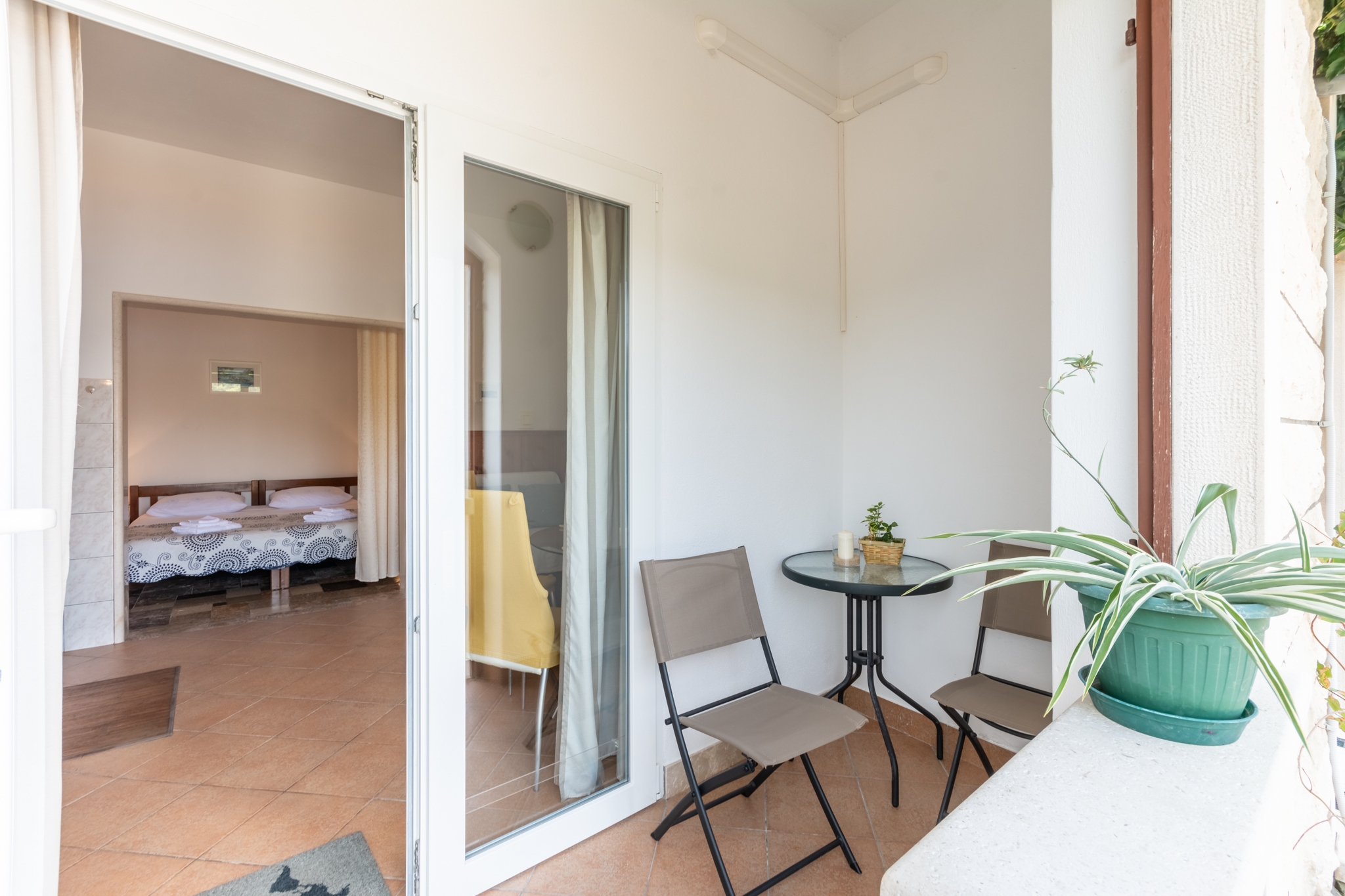 Studio flat with terrace and sea view Pučišća, Brač  AS-a