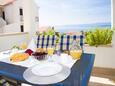 Terrace Bol, Terrace in the apartment, with a sea view, (pet friendly) and WiFi.