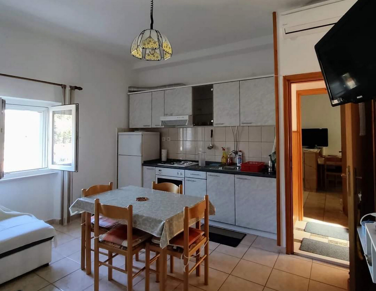 One bedroom apartment with air-conditioning Povlja, Brač  A-a