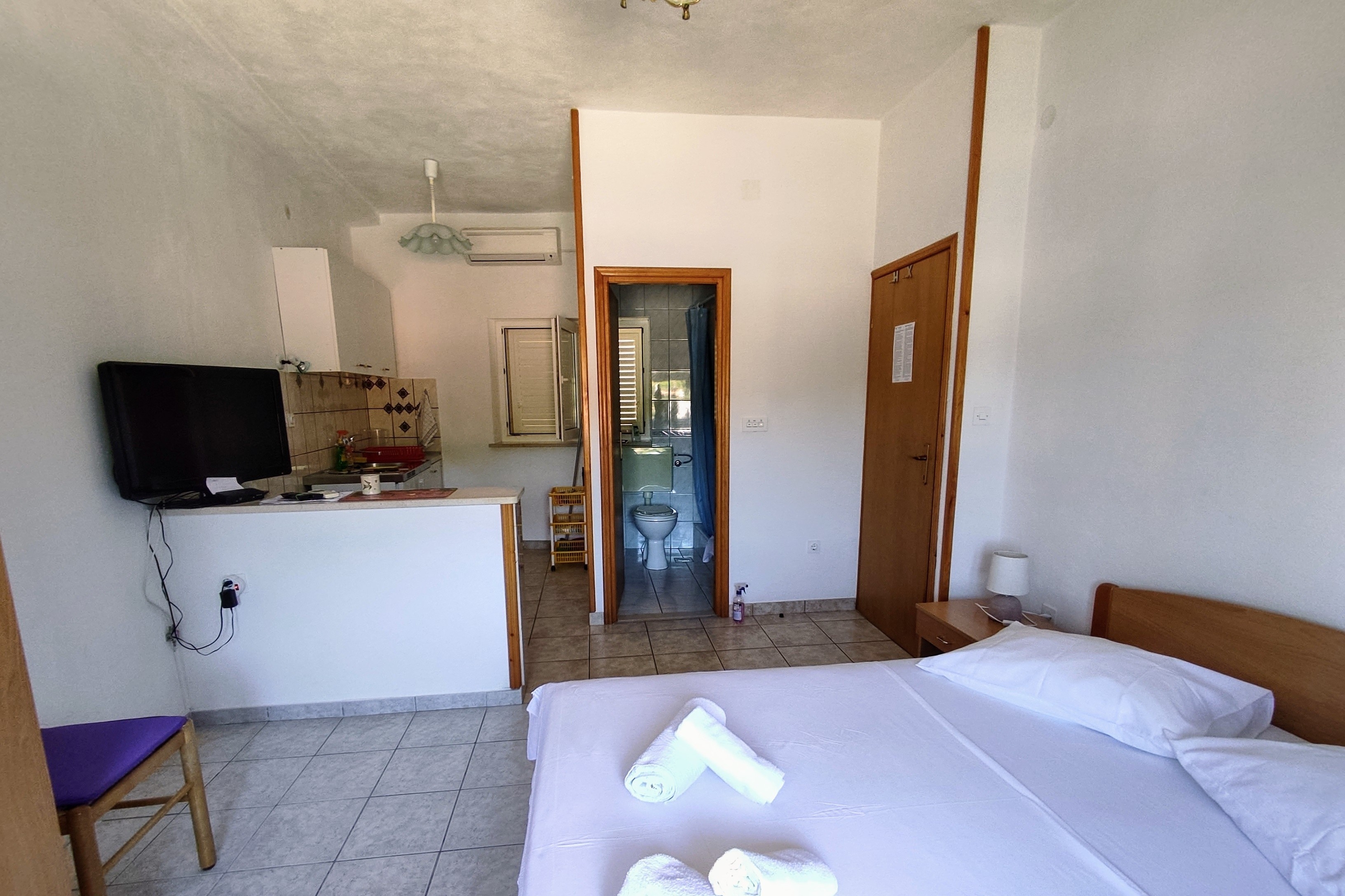 Studio flat with air-conditioning Povlja, Brač  AS-a