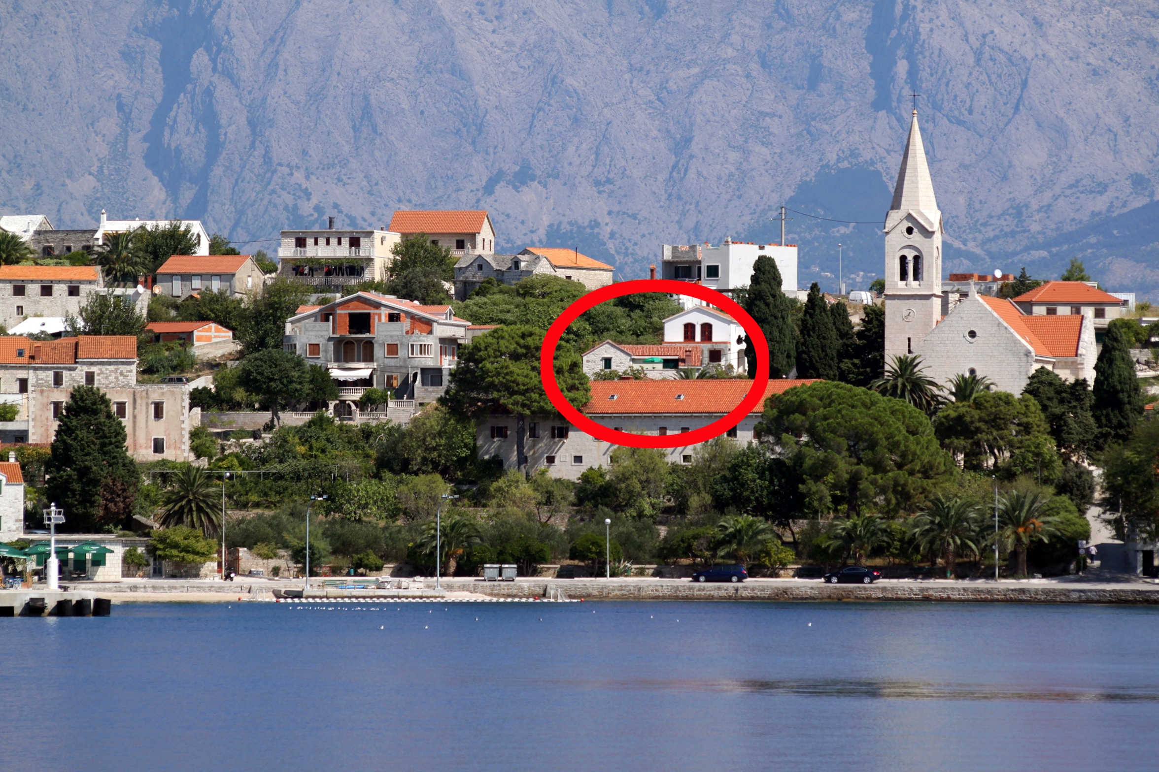 Jednosobni apartman s terasom i pogledom na more Sumartin, Brač  A-a