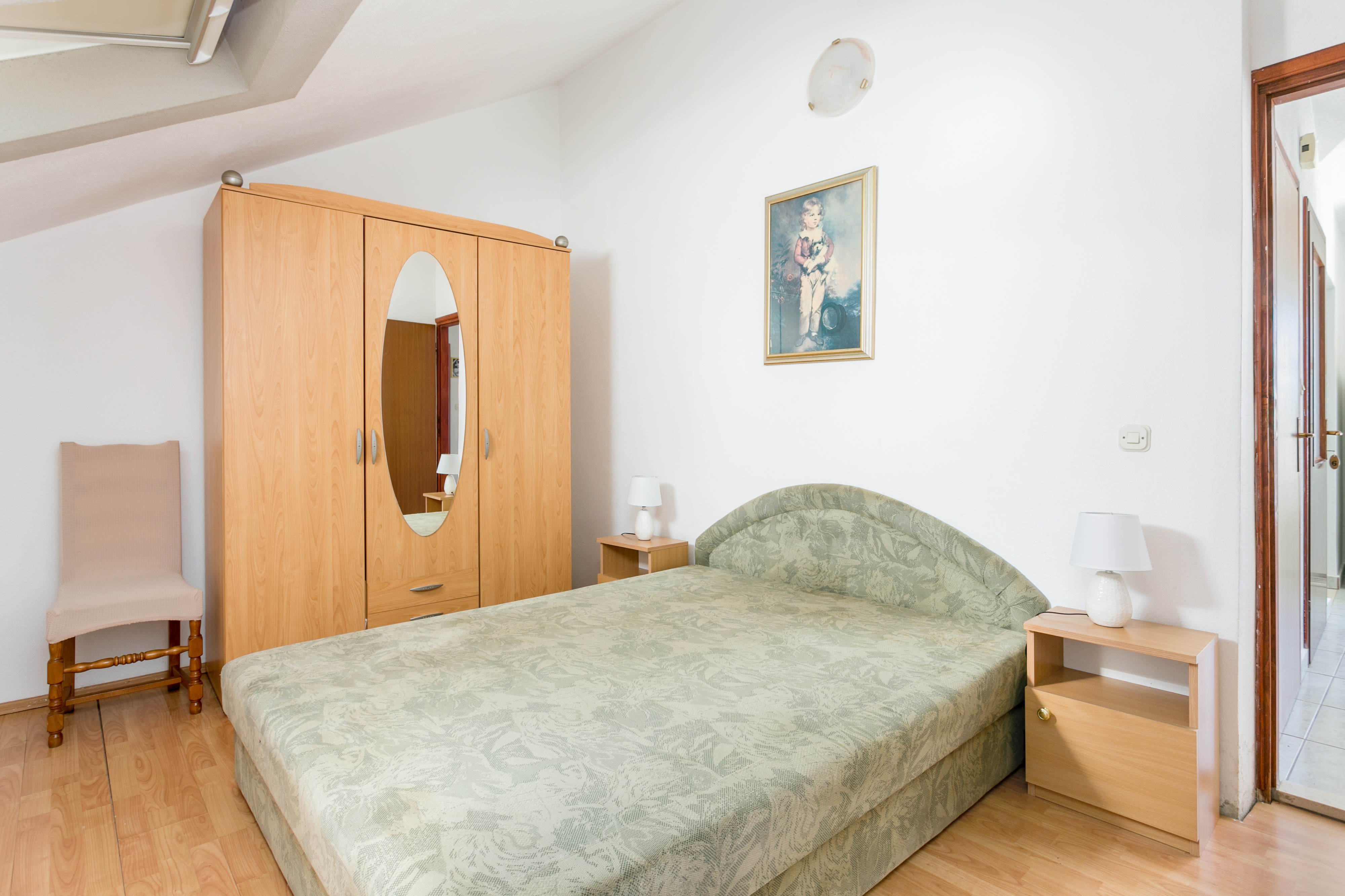 Two bedroom apartment with terrace and sea view Supetar, Brač  A-a