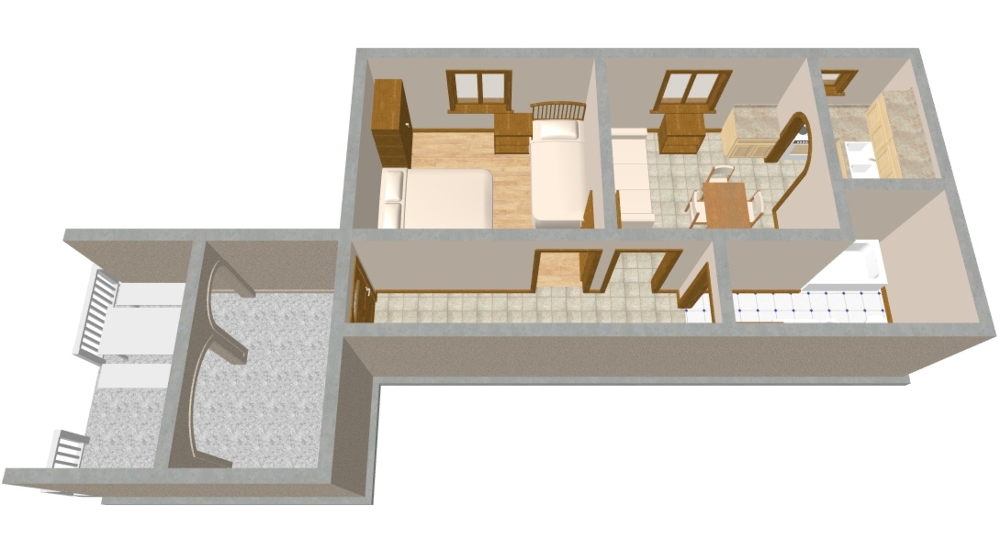 One bedroom apartment near beach Sućuraj, Hvar  A-c