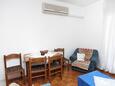 Dining room Supetar, Dining room in the apartment, air condition available, (pet friendly) and WiFi.