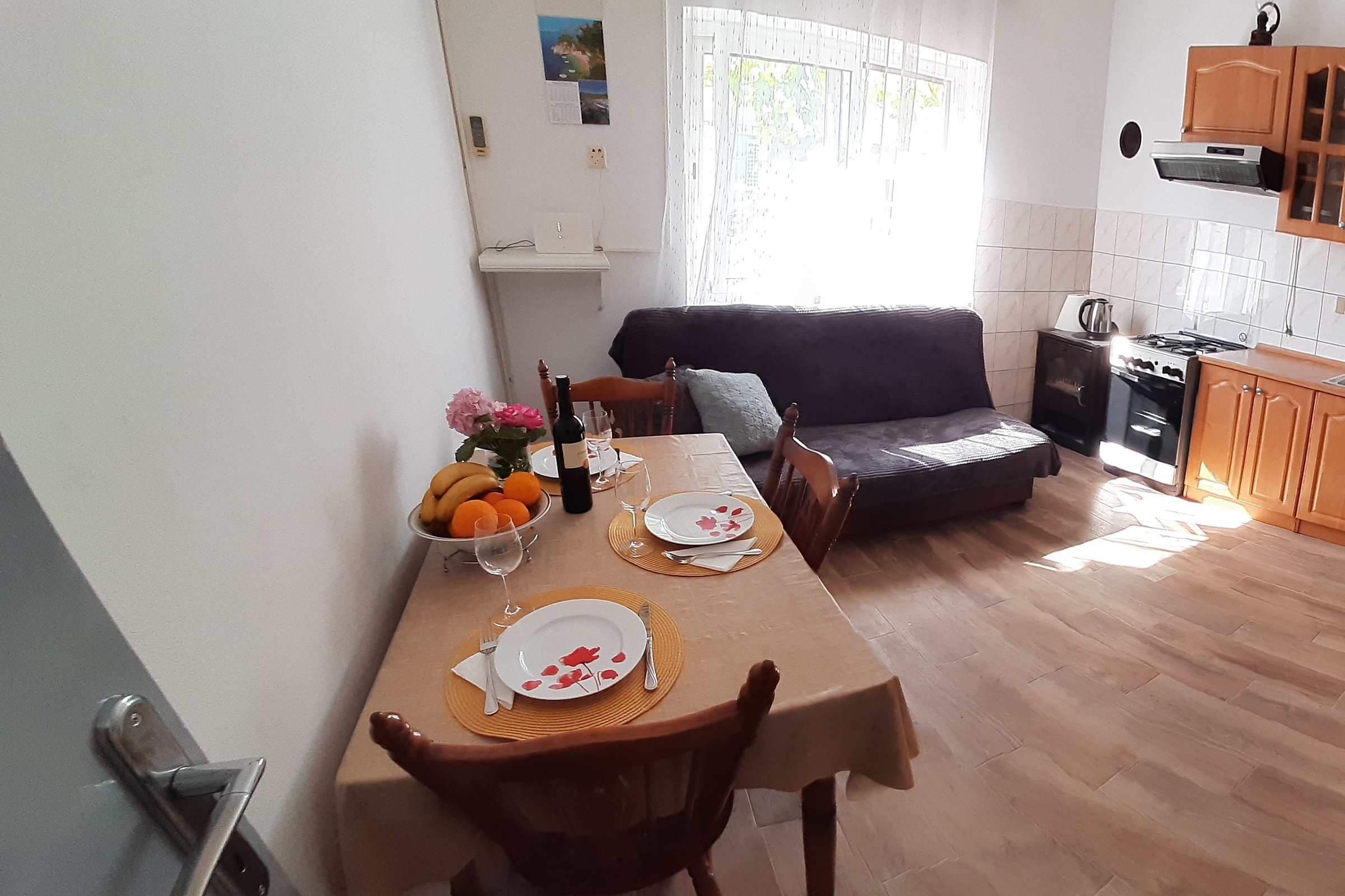 Two bedroom apartment with terrace Sućuraj, Hvar (A-5671-a)