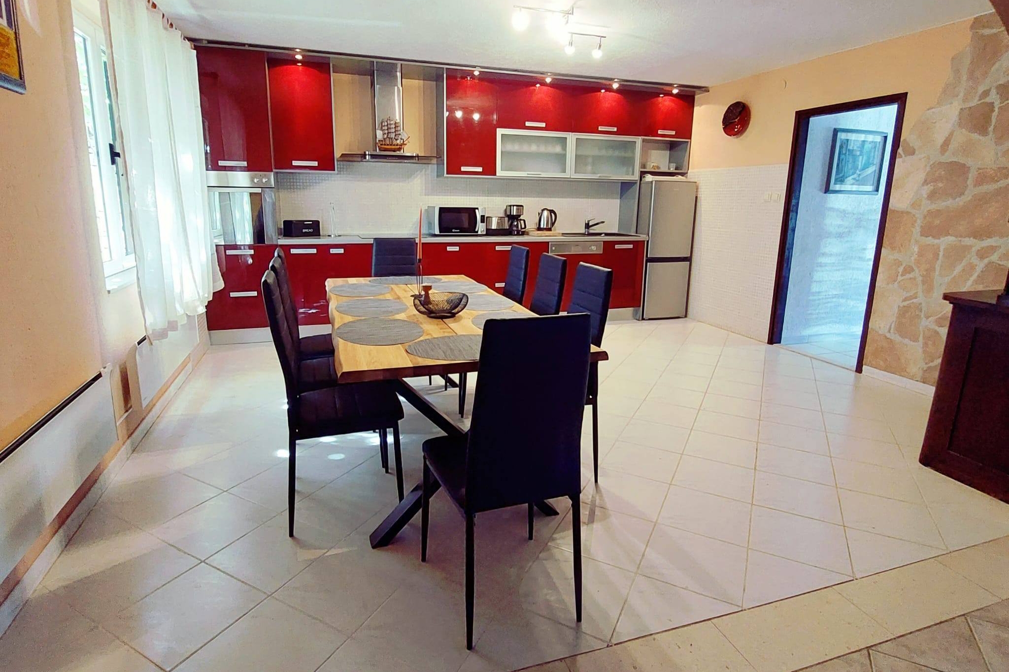 Three bedroom house with terrace and sea view Škrip, Brač  K