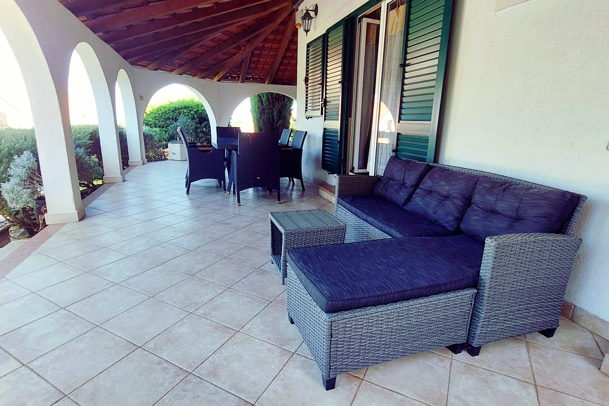 Three bedroom house with terrace and sea view Škrip, Brač  K