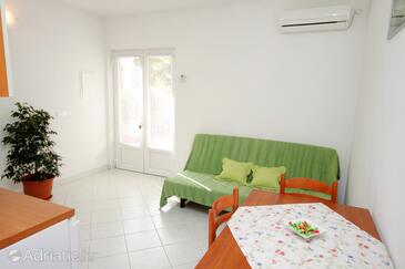 Living room Hvar, Living room in the apartment, dostupna klima, dopusteni kucni ljubimci i WIFI.
