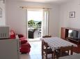 Living room Hvar, Living room in the apartment, air condition available and WiFi.