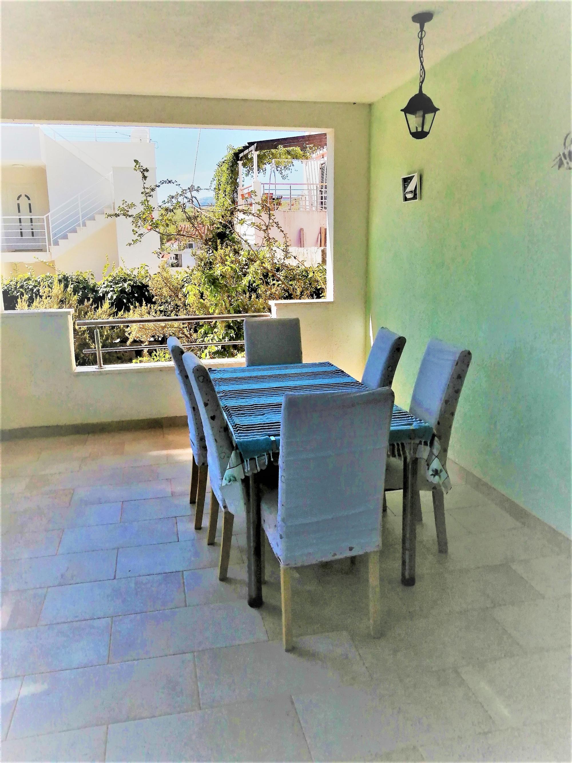 Two bedroom apartment with terrace and sea view Mudri Dolac, Hvar  A-a