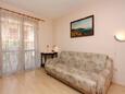 Obývací pokoj Stari Grad, Obývací pokoj v ubytování typu studio-apartment, s klimatizací a WiFi.