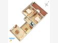 Jelsa, Plan in the apartment, (pet friendly) and WiFi.
